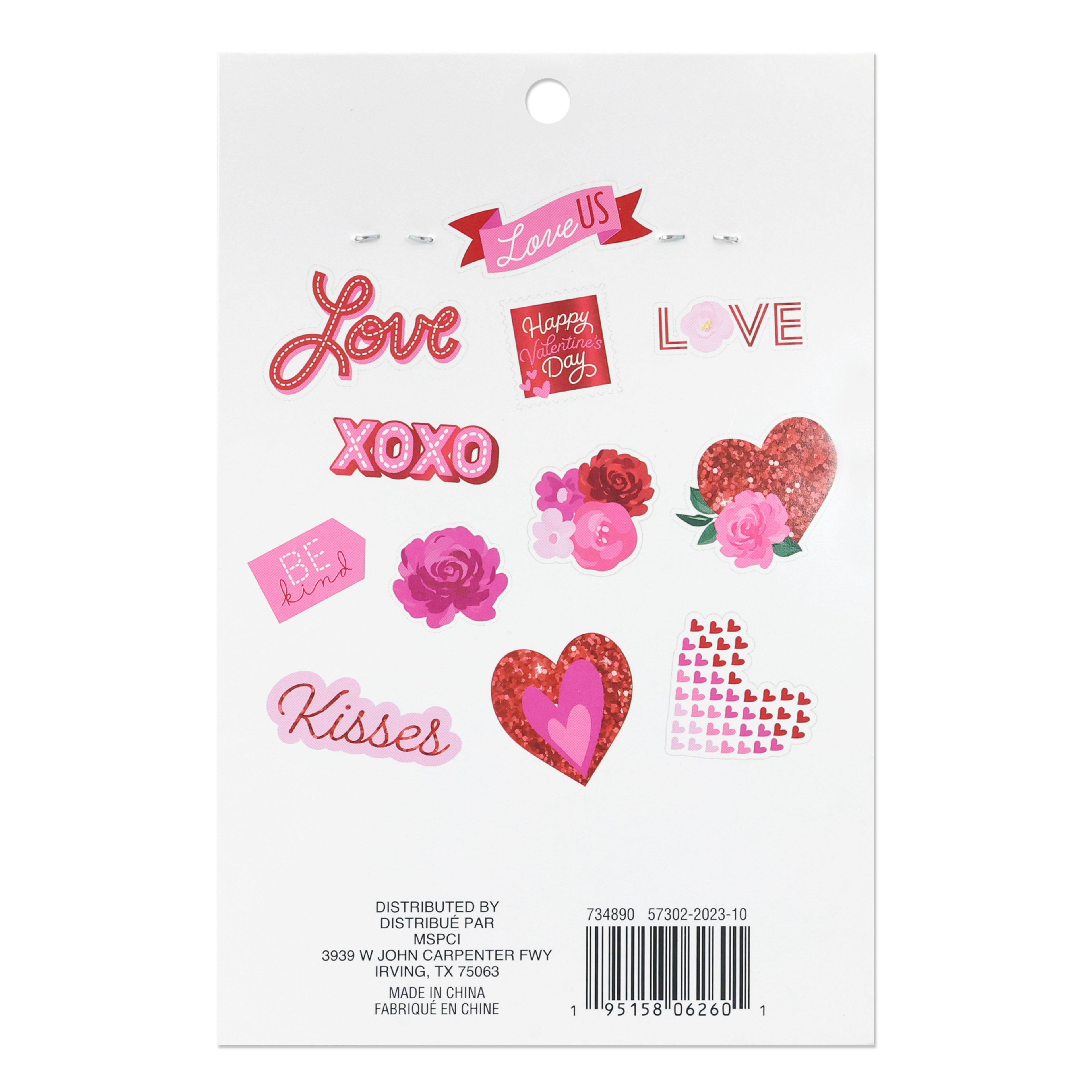 Valentine's Day Words Die Cut Stickers by Recollections™