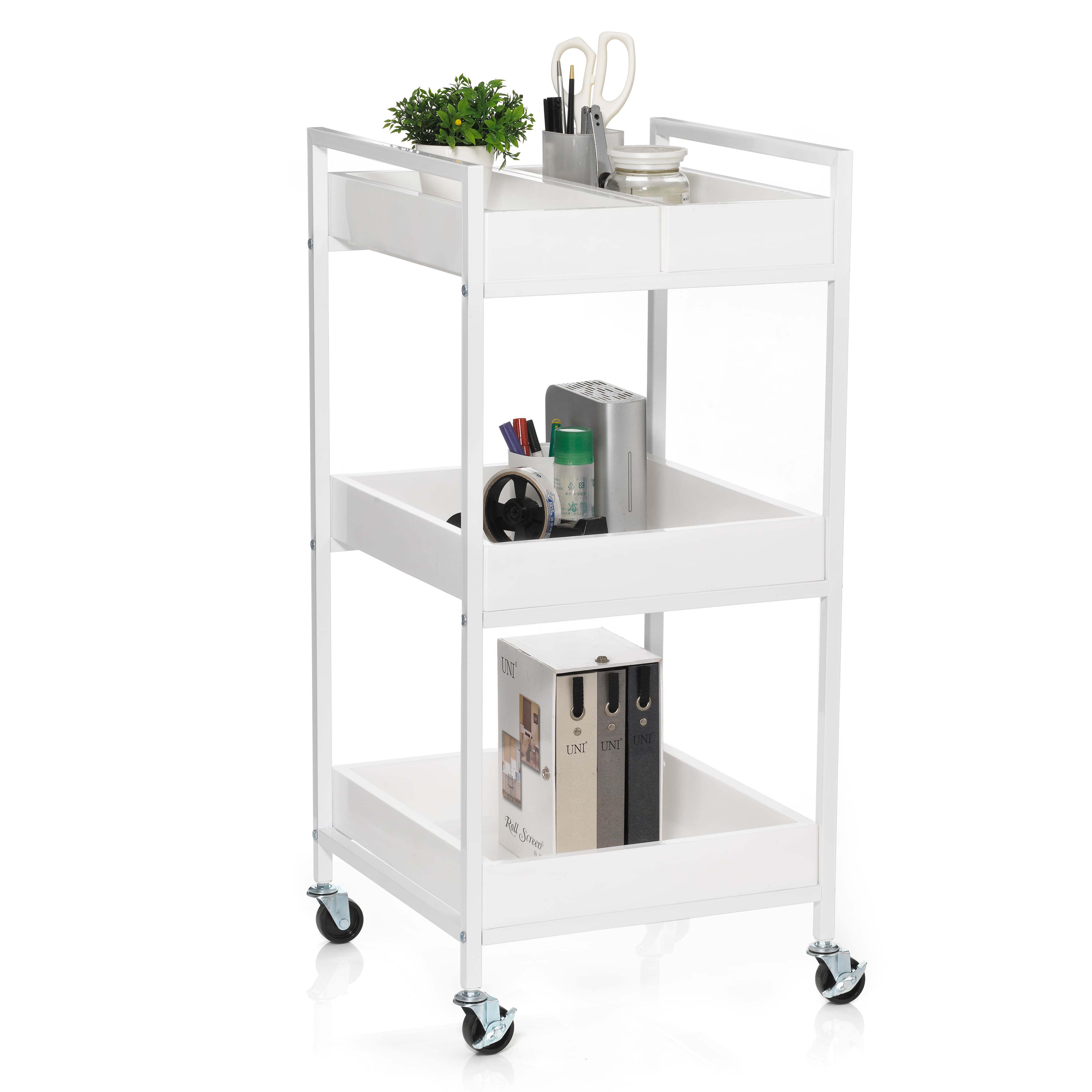 10 Drawer Rolling Cart by Simply Tidy in Rainbow | 13 x 15.33 x 38 | Michaels