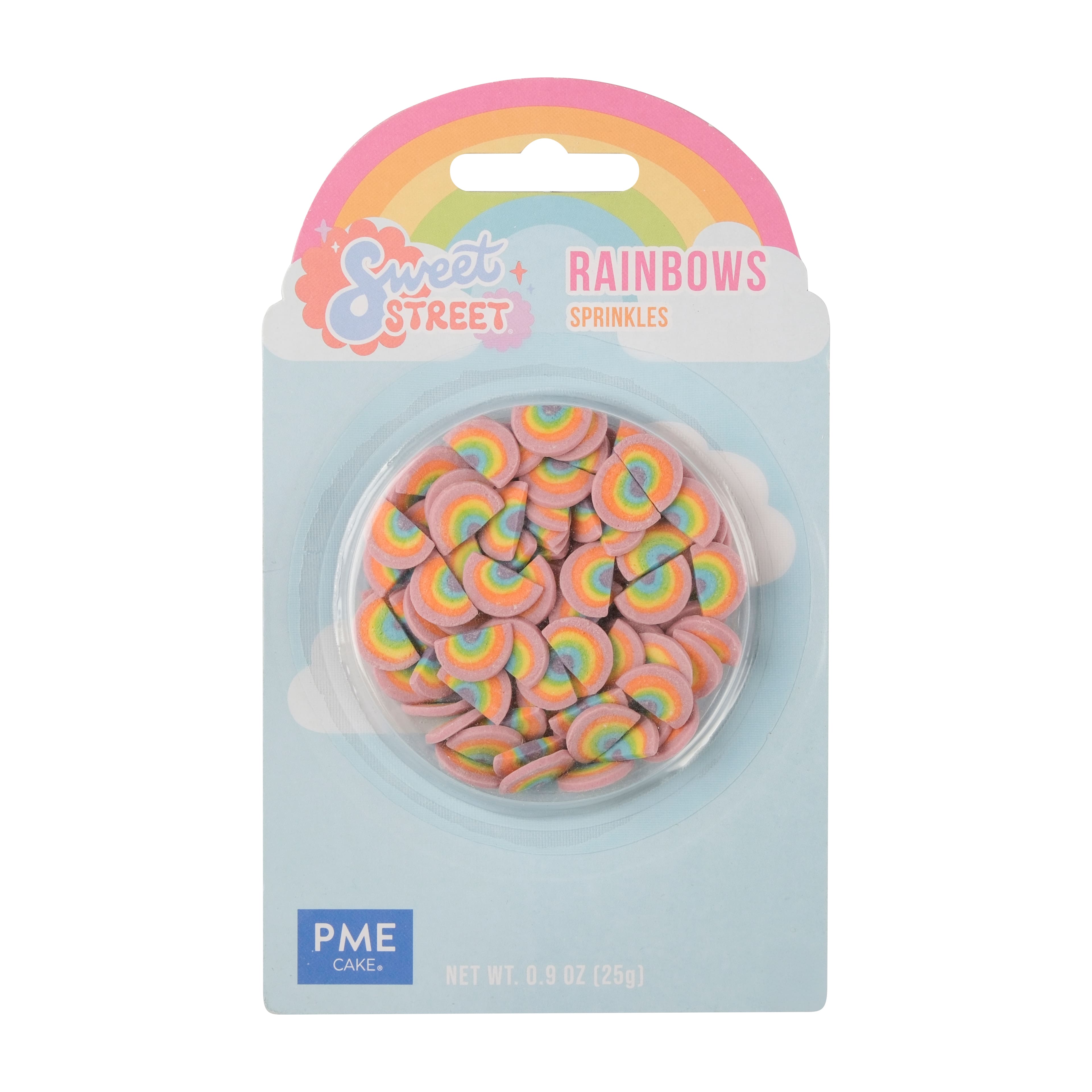 PME Cake Sweet Street&#xAE; Rainbow Fondant Sprinkles