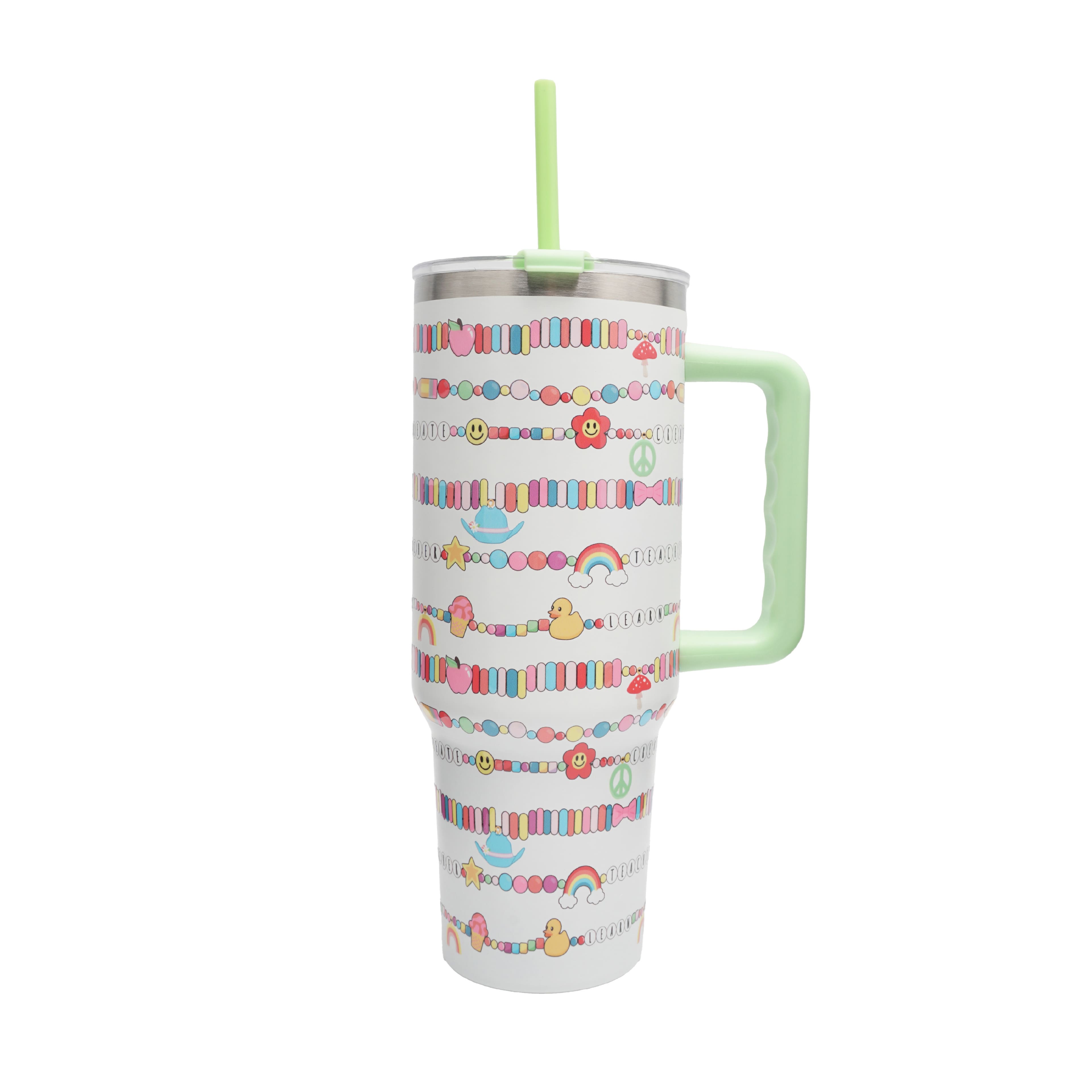 40oz. Friendship Bracelet Stainless Steel Insulated Tumbler by Ashland®