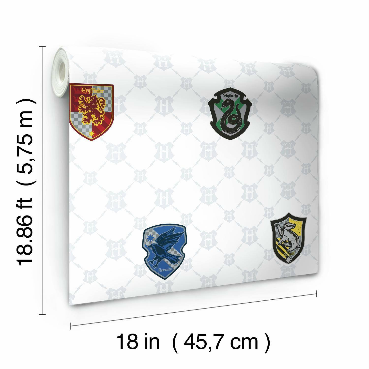 RoomMates Harry Potter House Crest Peel & Stick Wallpaper