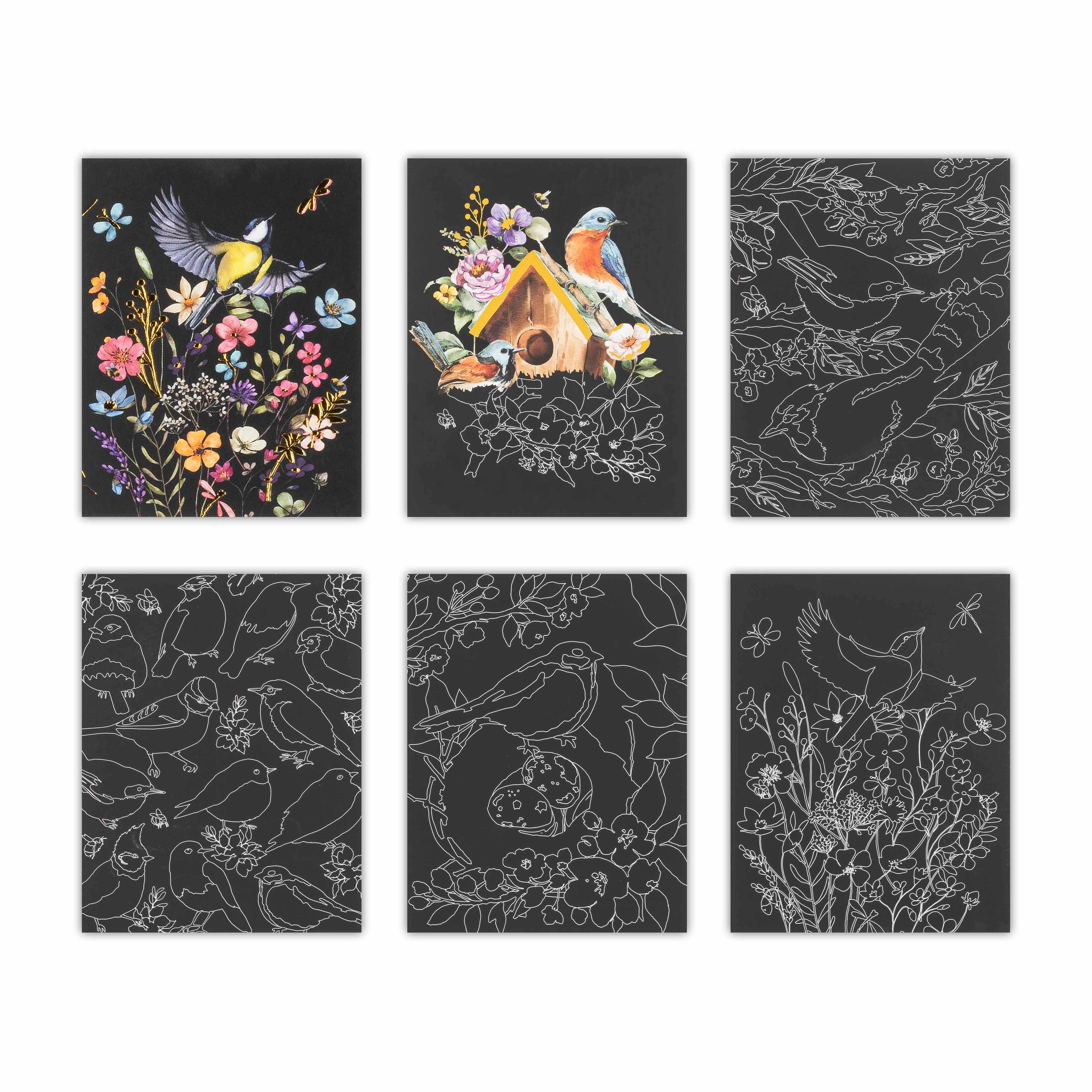 Brea Reese&#x2122; 9&#x22; x 12&#x22; Im-Peckable Scratch Art Paper Pad