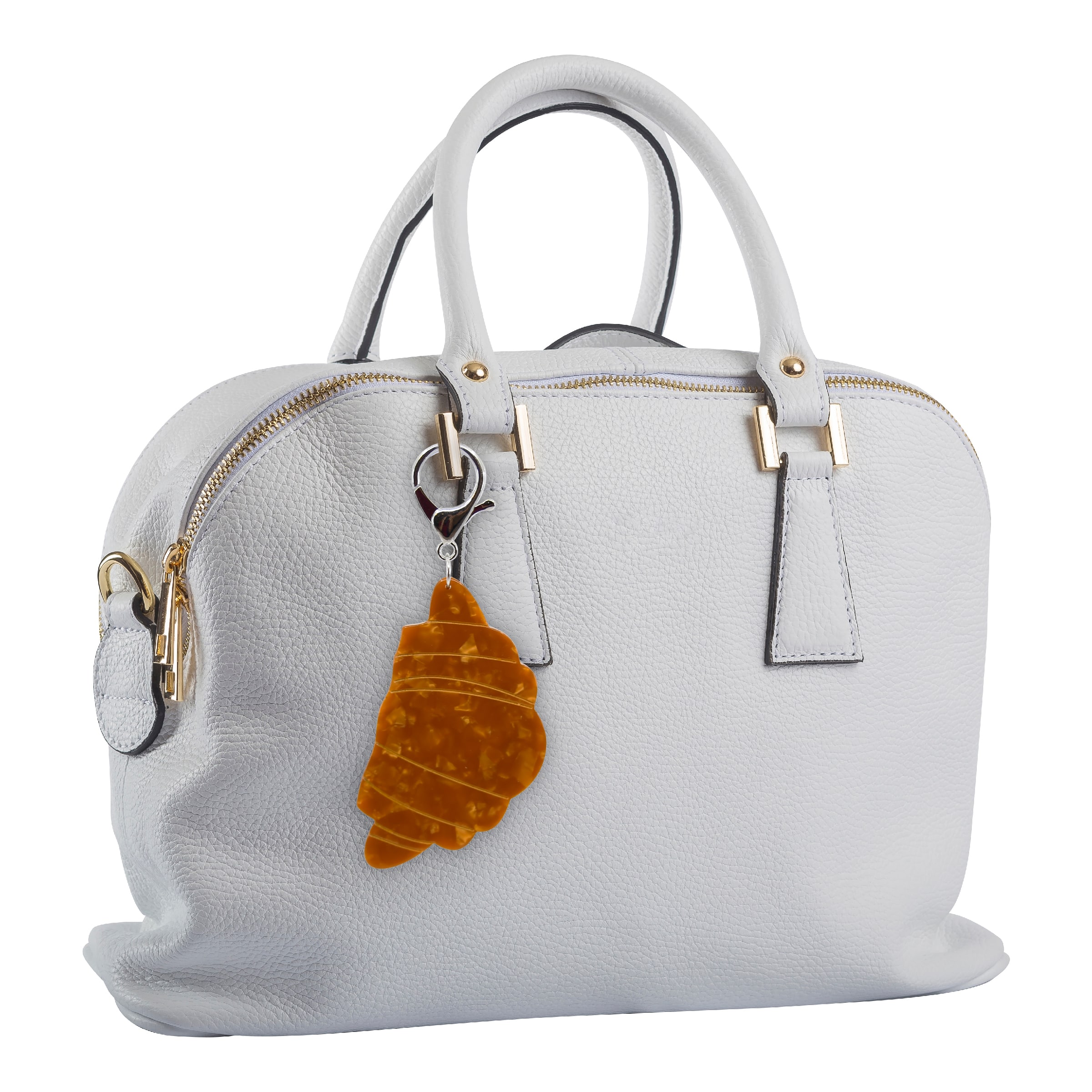 Blue Moon Studio™ Layered Croissant Bag Charm