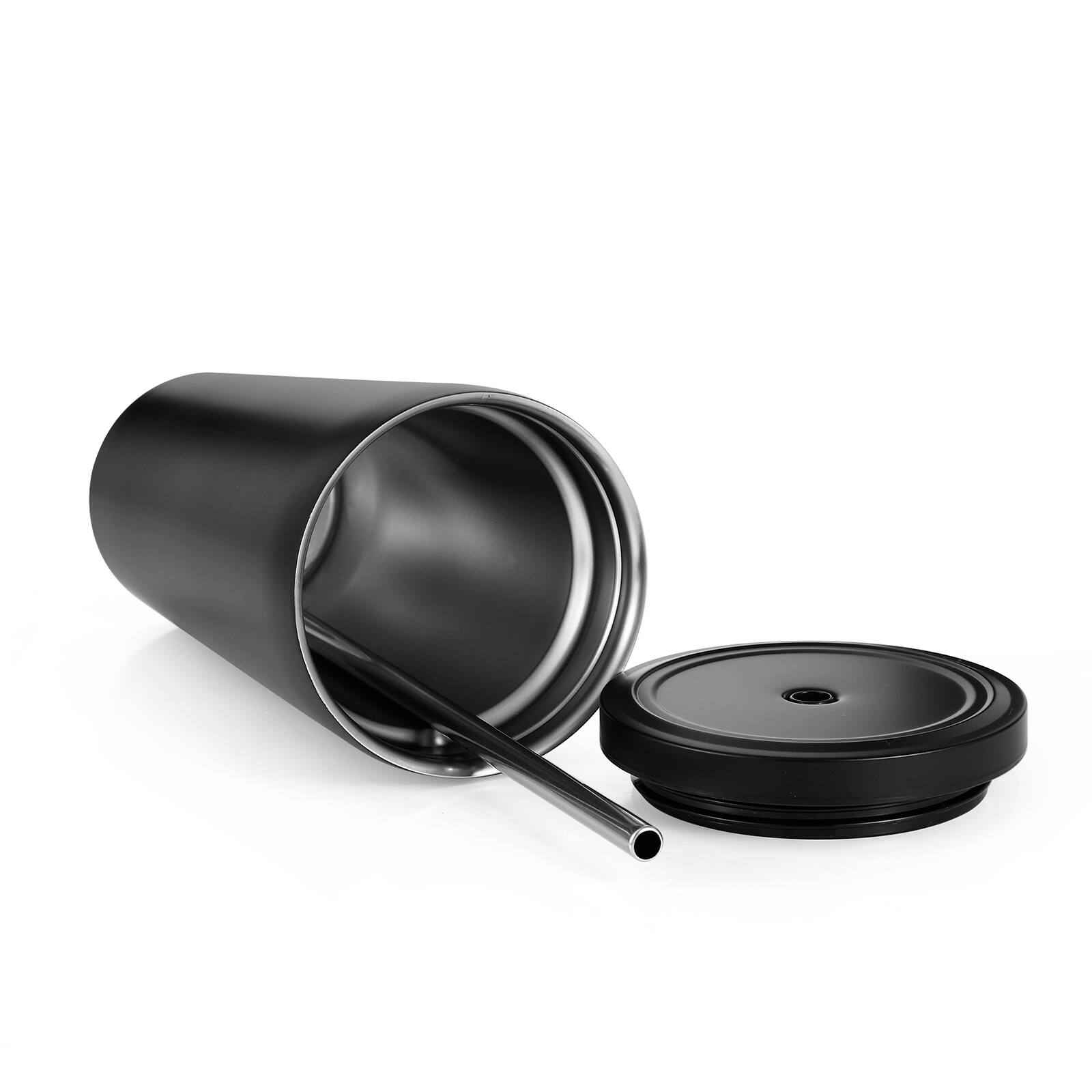 19oz. Stainless Steel Tumbler with Straw by Celebrate It