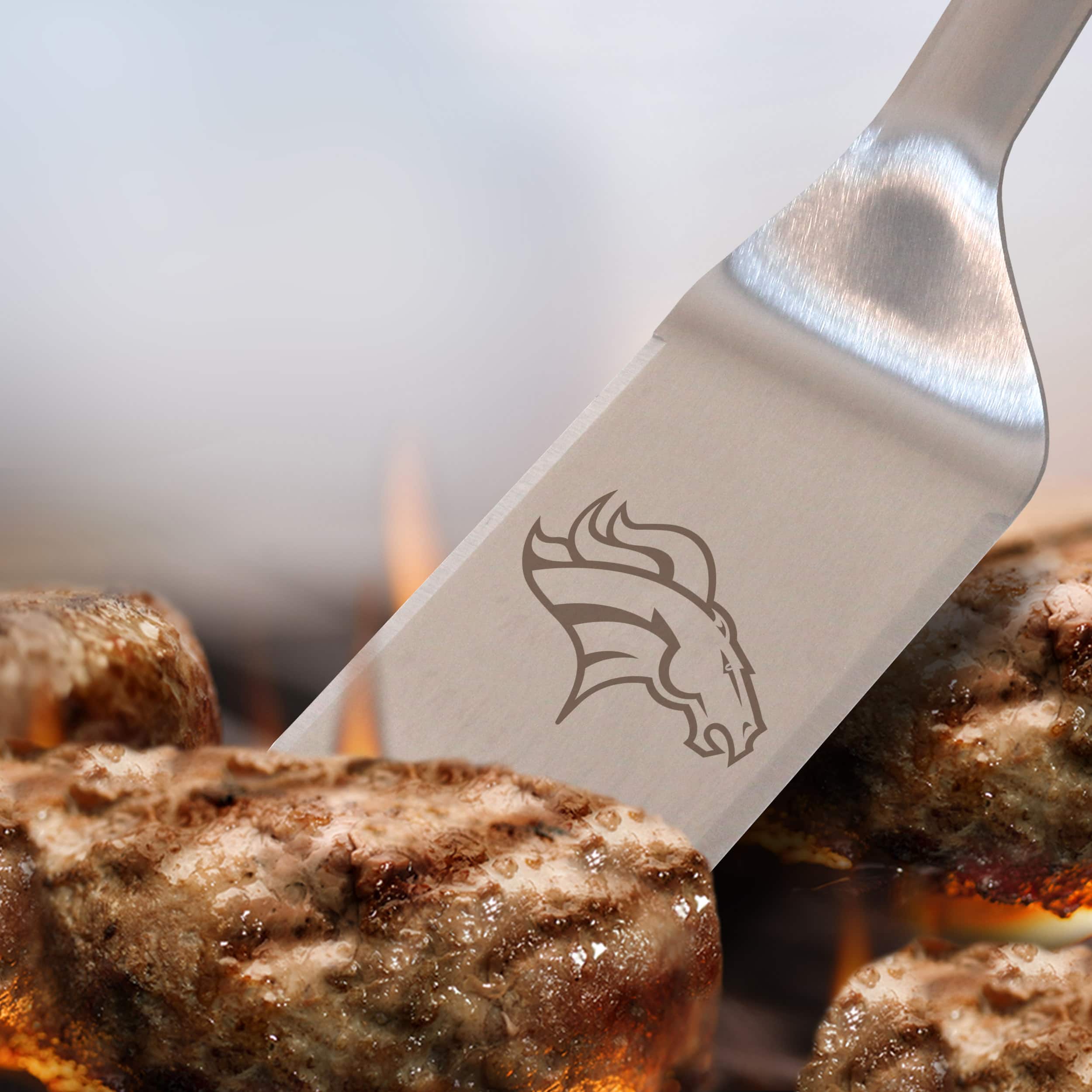 NFL Stainless Steel BBQ Spatula with Bottle Opener