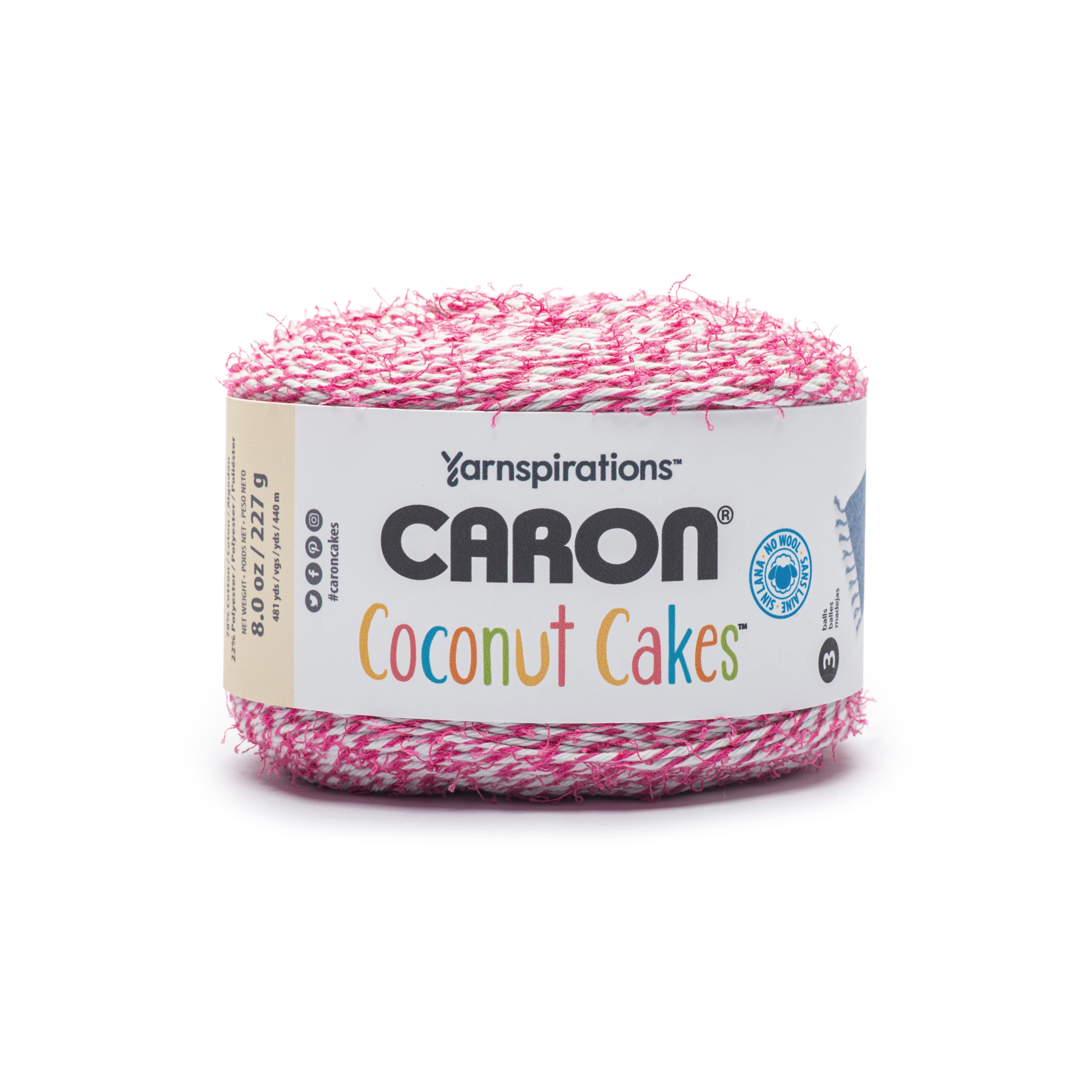 yarn is Caron latte cakes in coconut creme 🥥 #sentrosweater #sentrok
