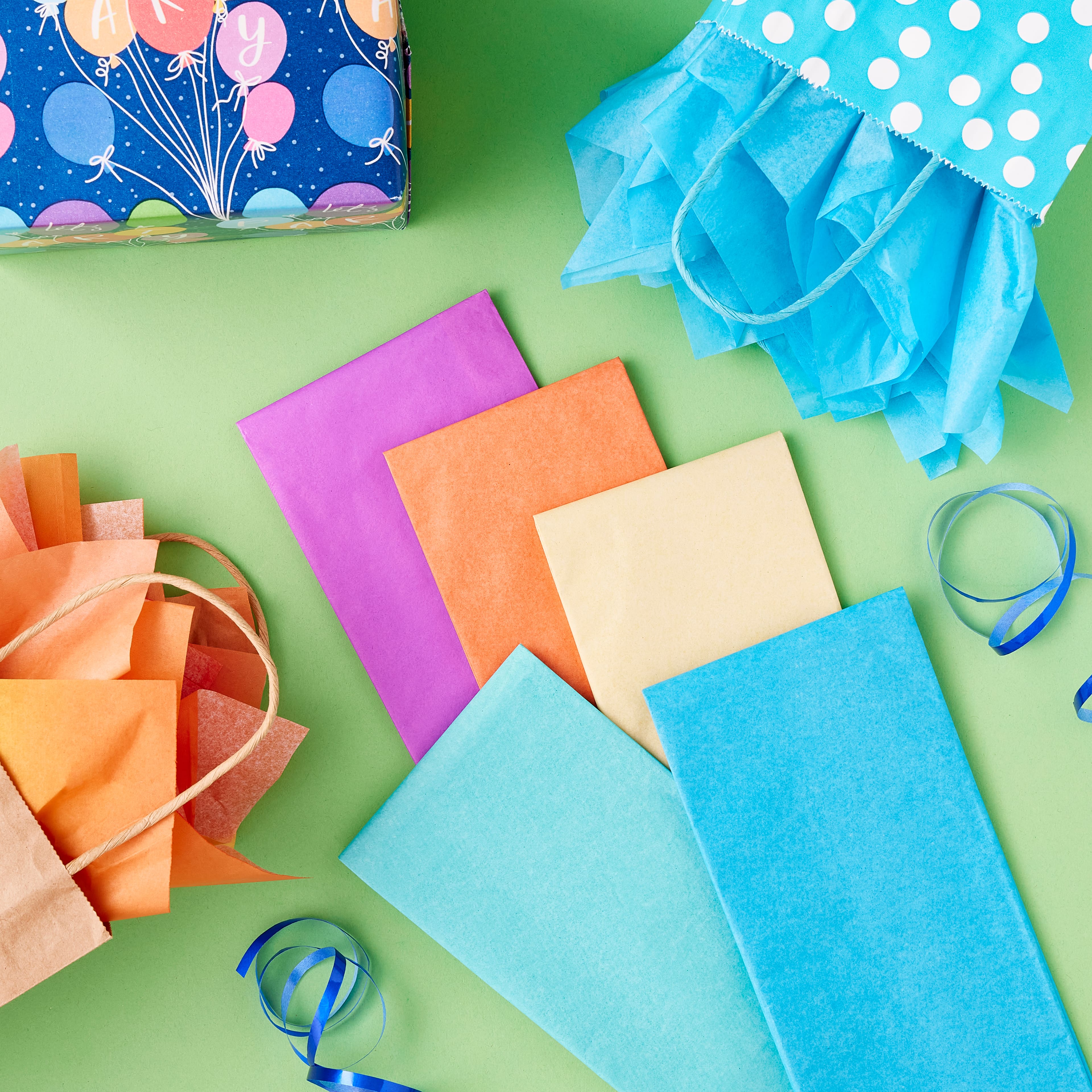 Bright Mix Tissue Paper by Celebrate It™, 15 Sheets