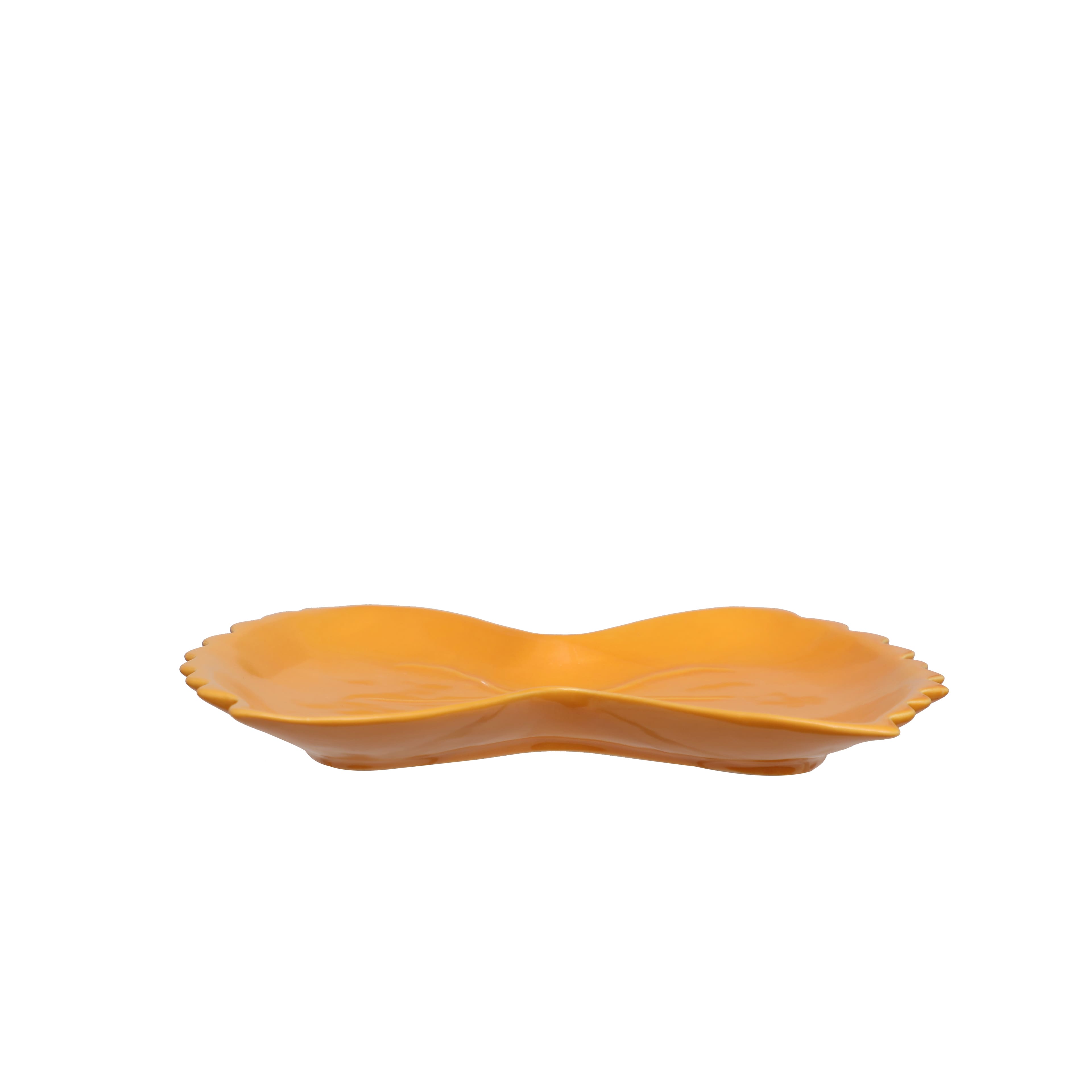 9.25&#x22; Bow Tie Pasta Ceramic Plate by Ashland&#xAE;