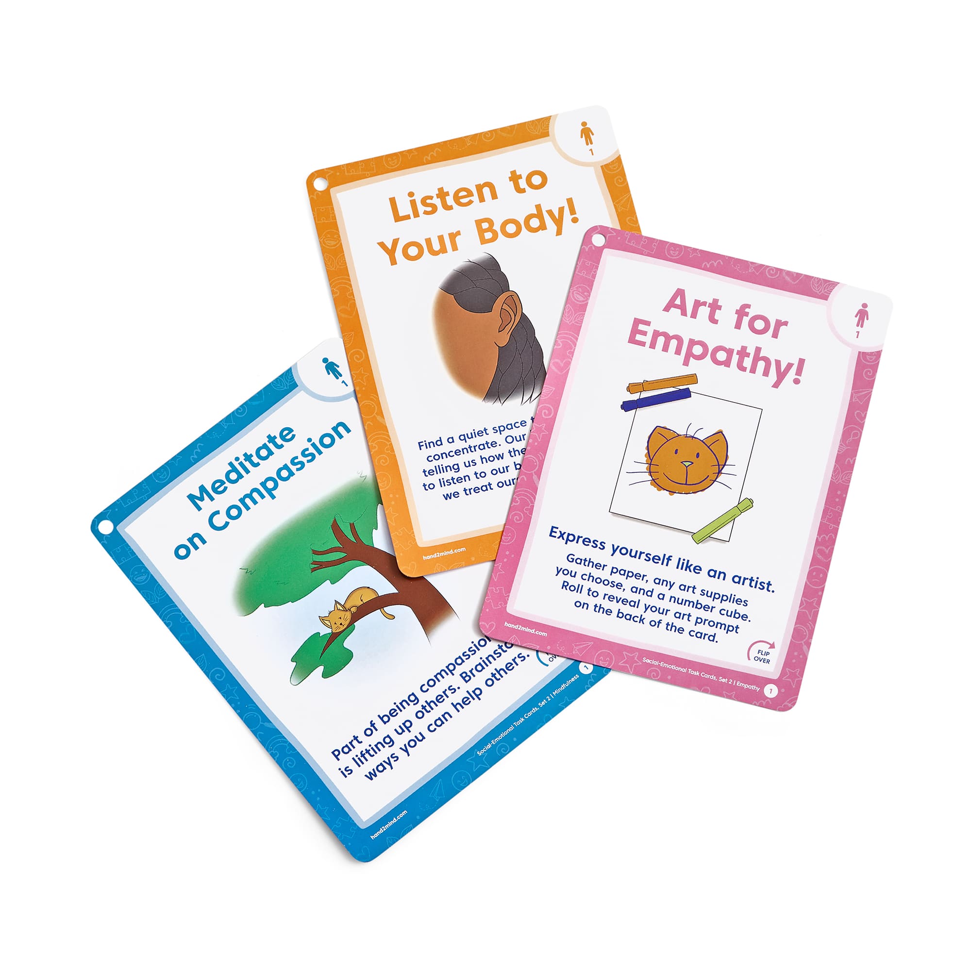 hand2mind&#xAE; Grade 3-5 Social-Emotional Task Cards