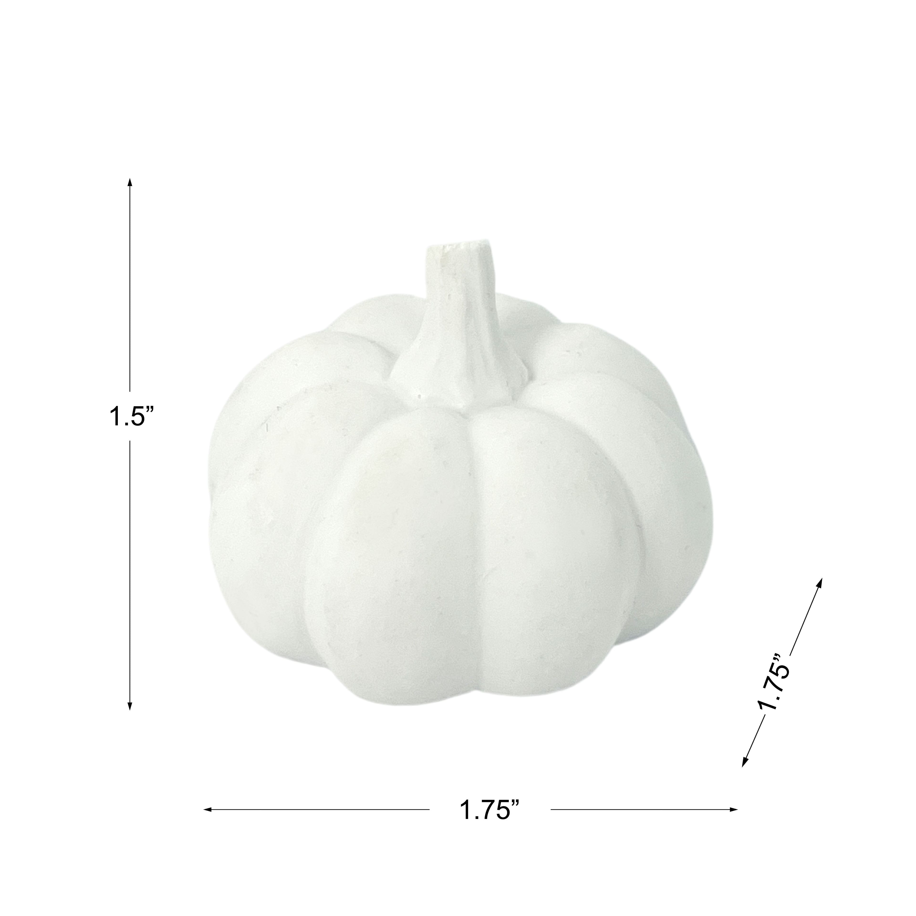 1.75" DIY Resin Décor Pumpkins, 12ct. by Make Market®