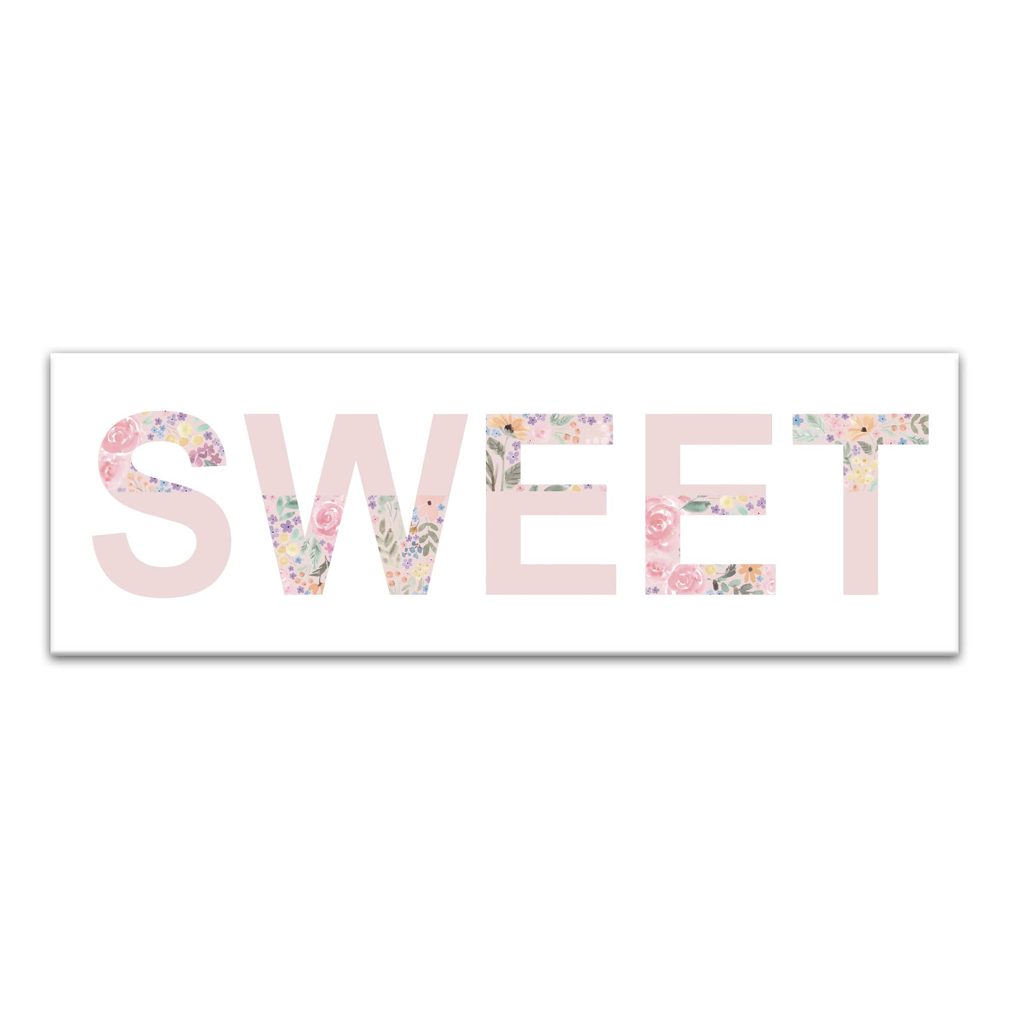 Sweet 36&#x22; x 12&#x22; Canvas Wall Art