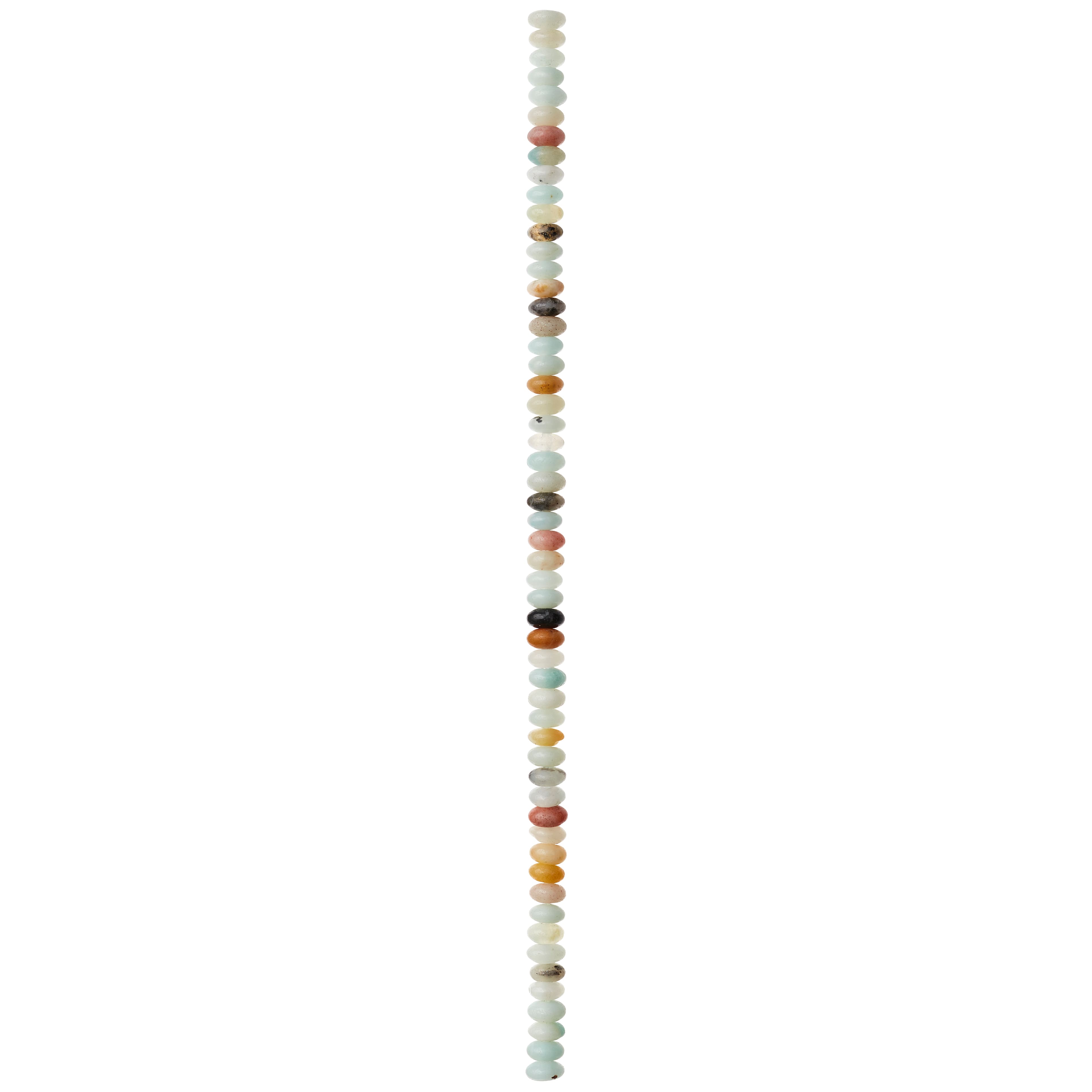Amazonite Rondelle Beads, 4mm by Bead Landing&#x2122;