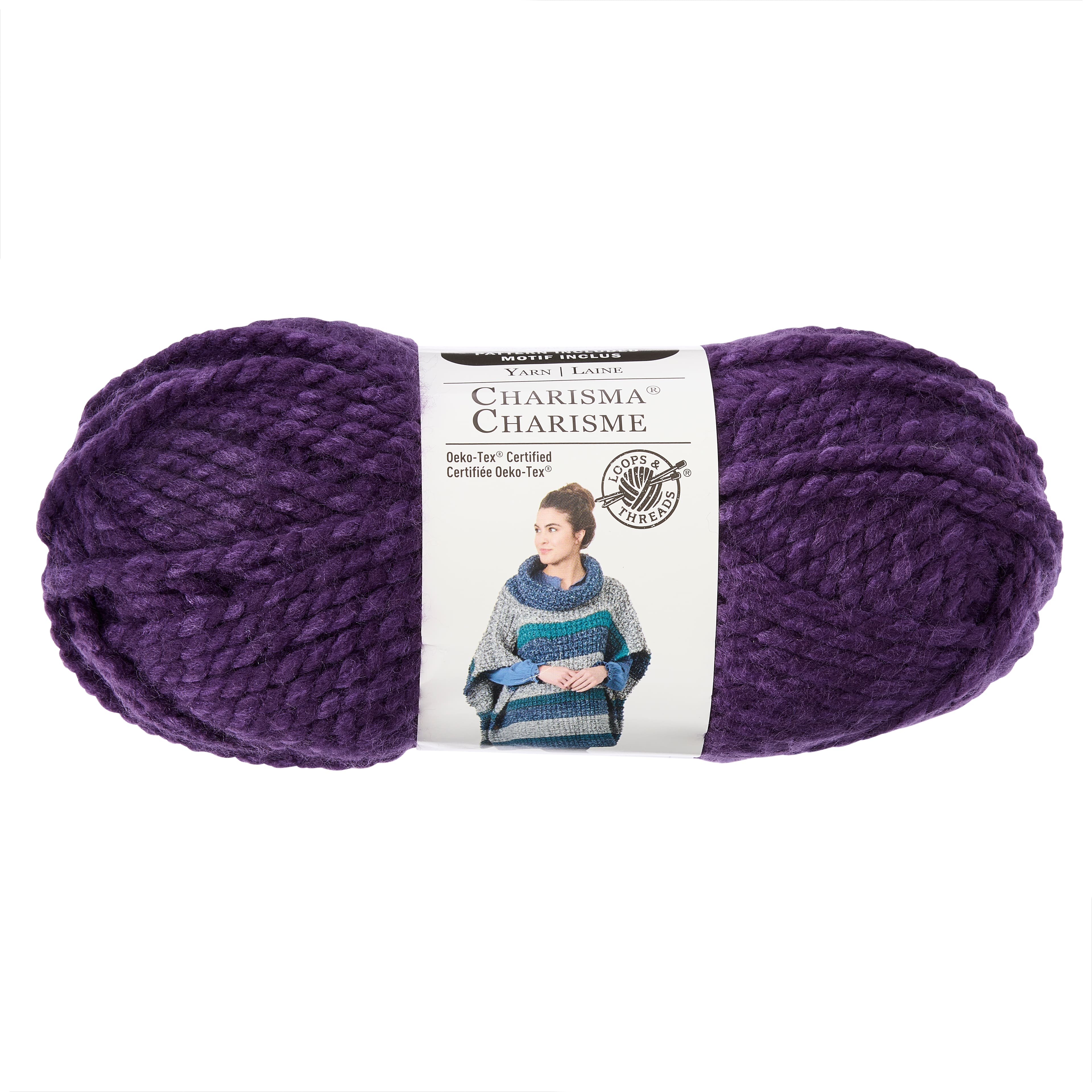 6 Pack: Charisma™ Heather Yarn by Loops & Threads®