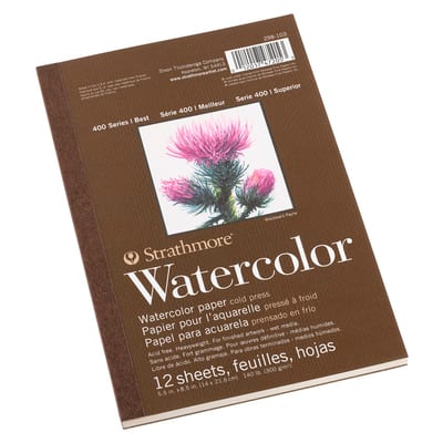 Buy in Bulk - Strathmore® 400 Series Wired Watercolor Paper Pad | Michaels