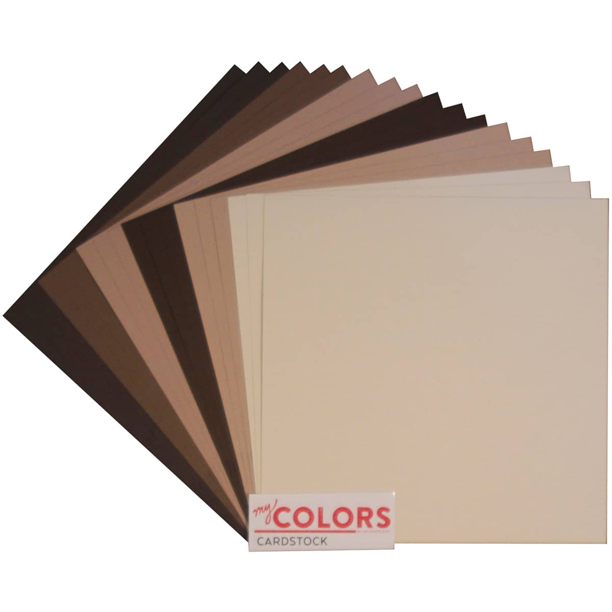 CAFE AU LAIT 12x12 Textured Brown Cardstock - My Colors – The 12x12  Cardstock Shop