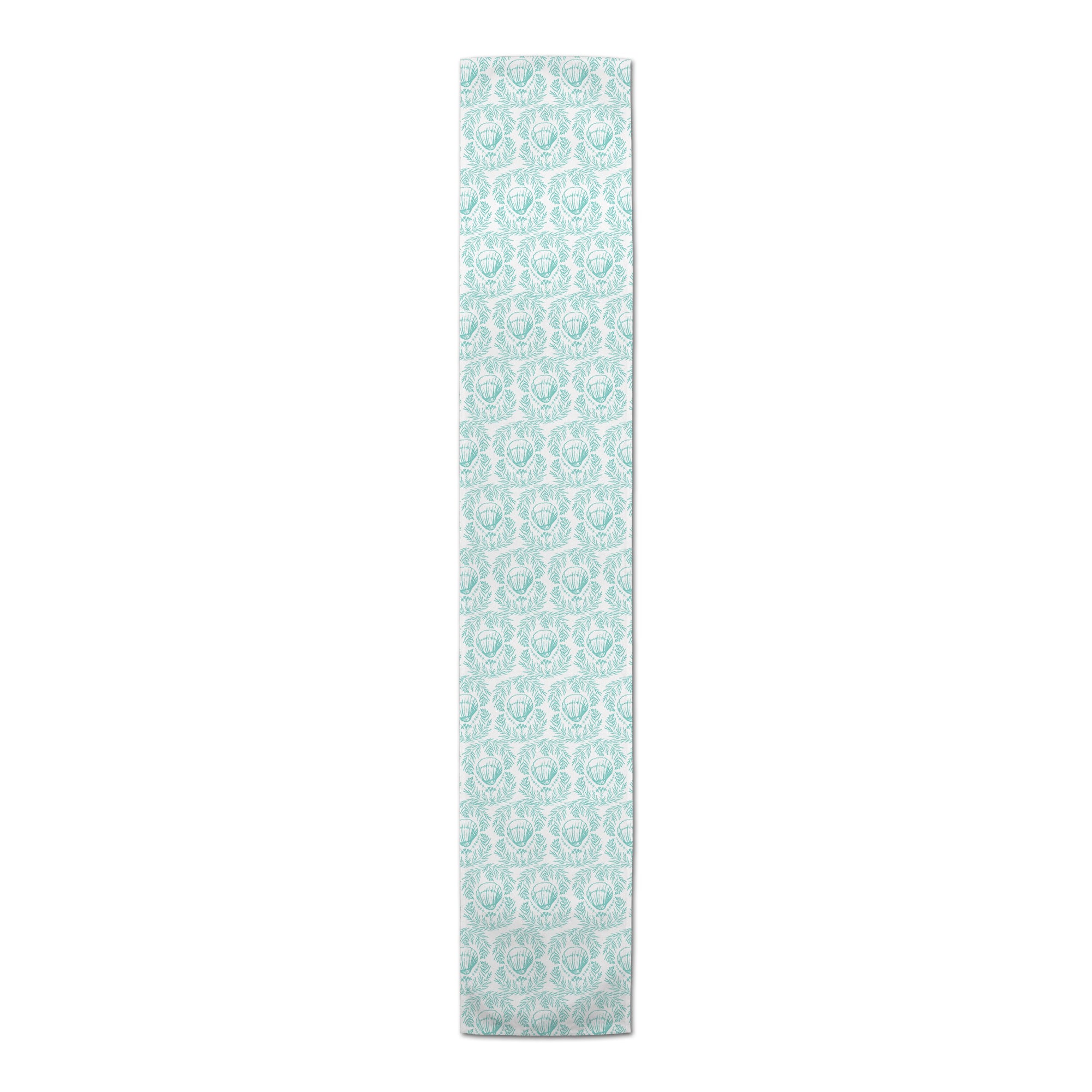 Surf, Shell &#x26; Botanicals Twill Table Runner