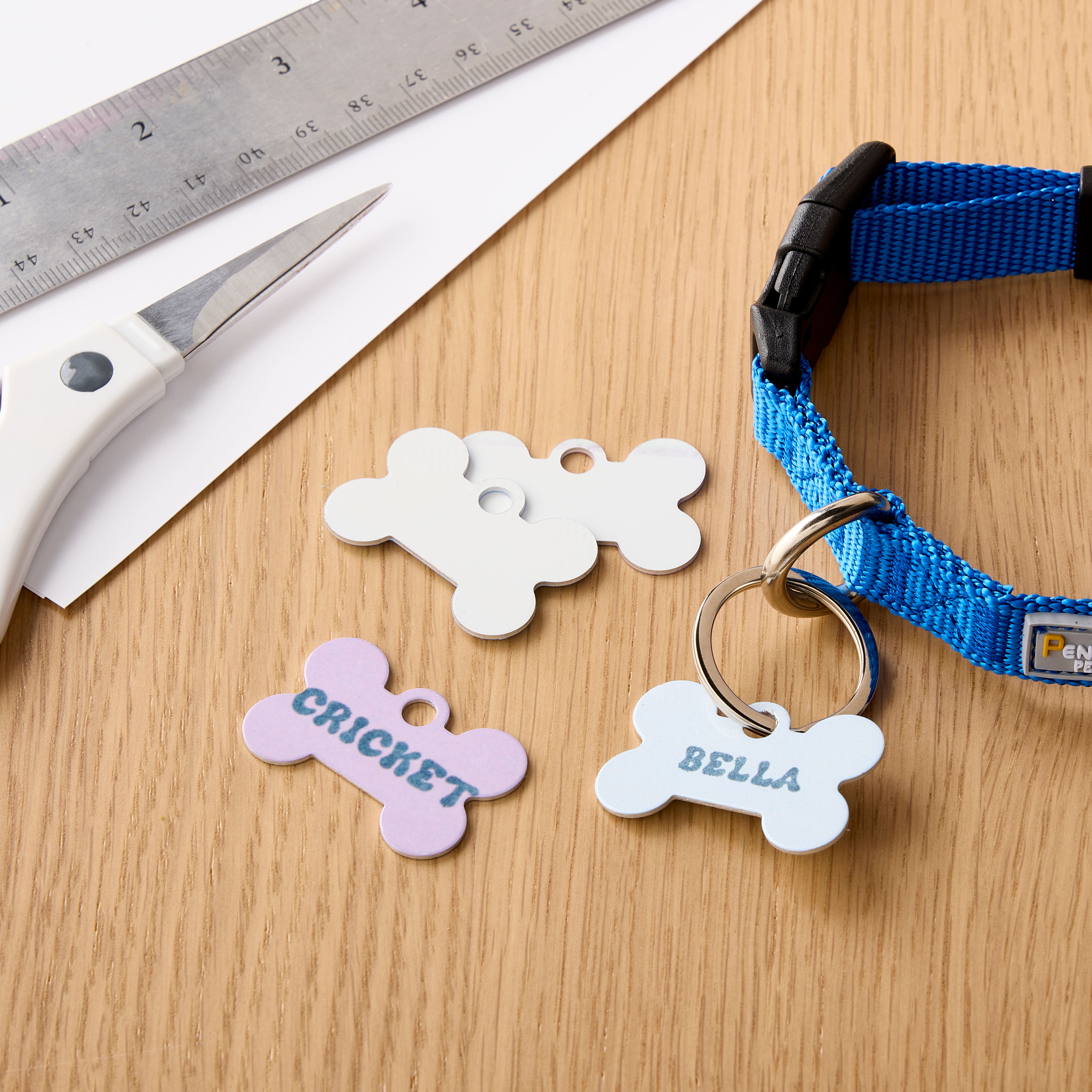 Bone Sublimation Dog Tags by Make Market&#xAE;, 4ct.