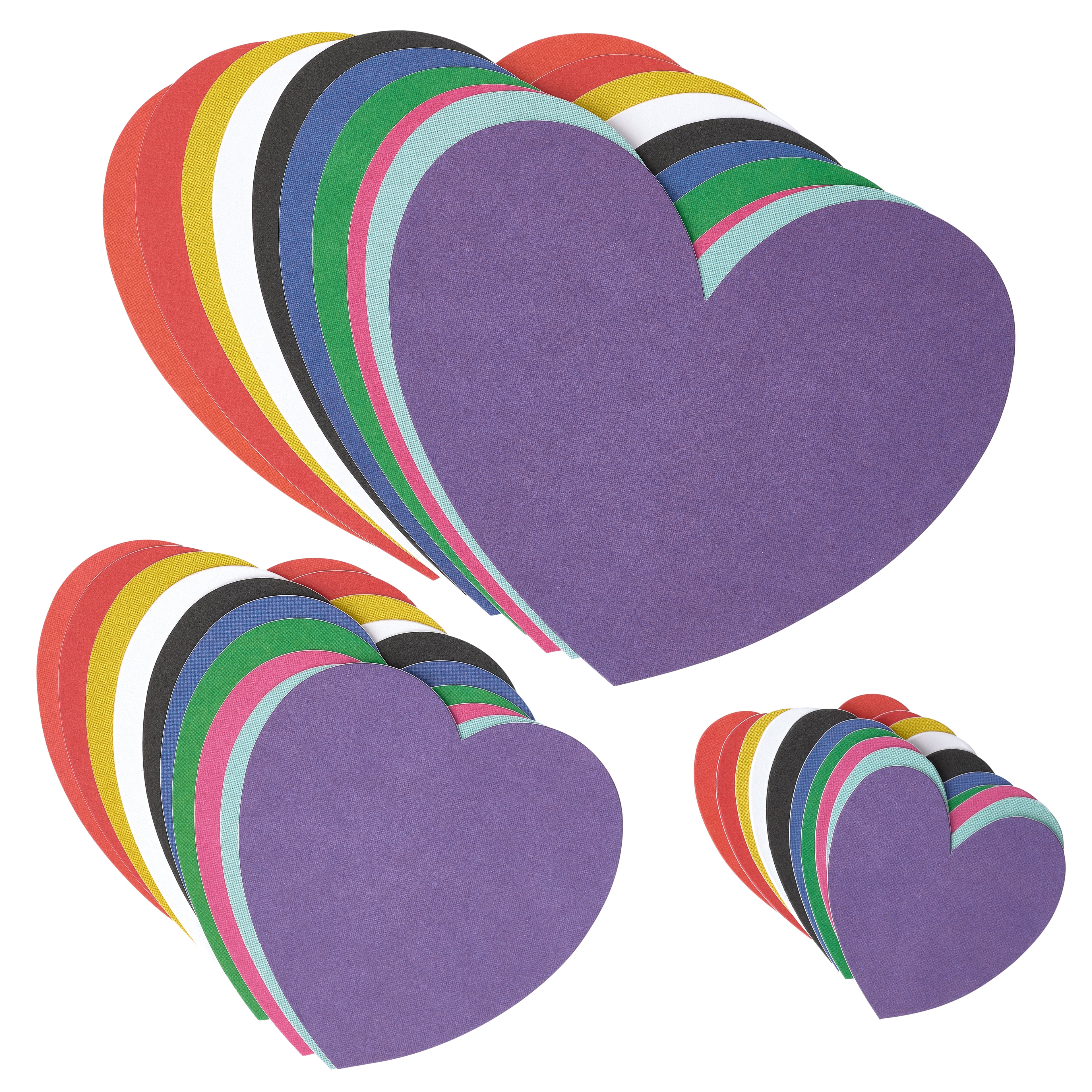 Heart Shape Cut-Outs, Paper Hearts