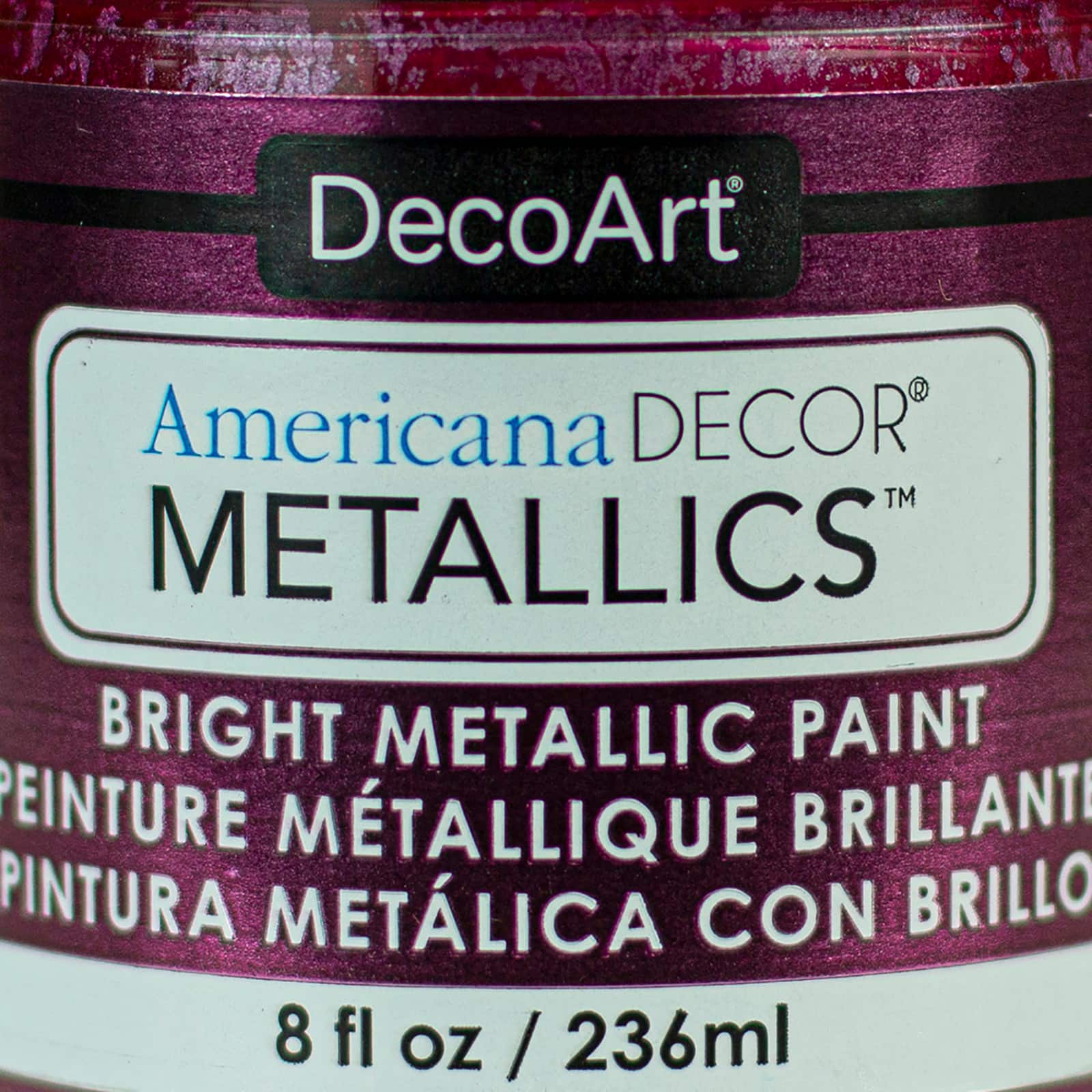 6 Pack: DecoArt® Americana Decor® Metallics™ Paint