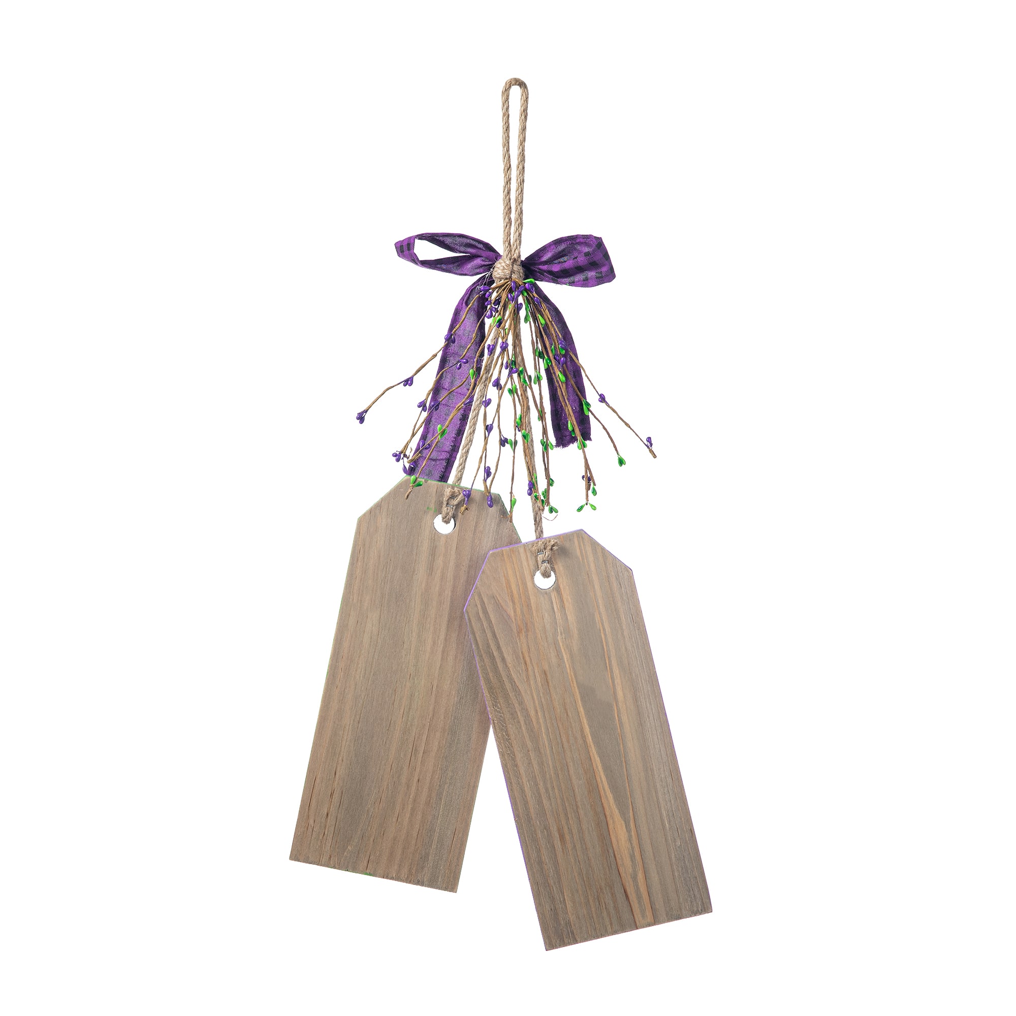 Glitzhome® 25.5" Happy Mardi Gras Day Wooden Bookmark Door Hanger