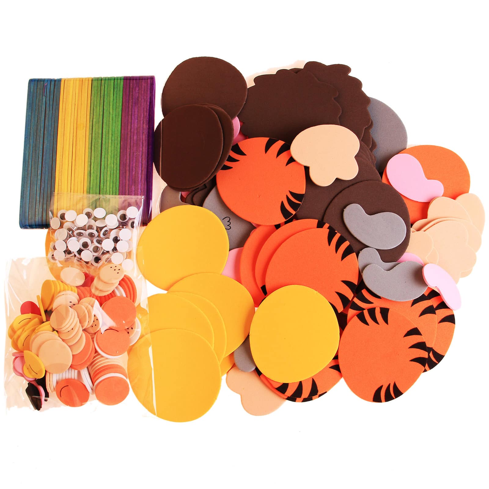 Creatology™ Foam Activity Kit, Animal Puppets