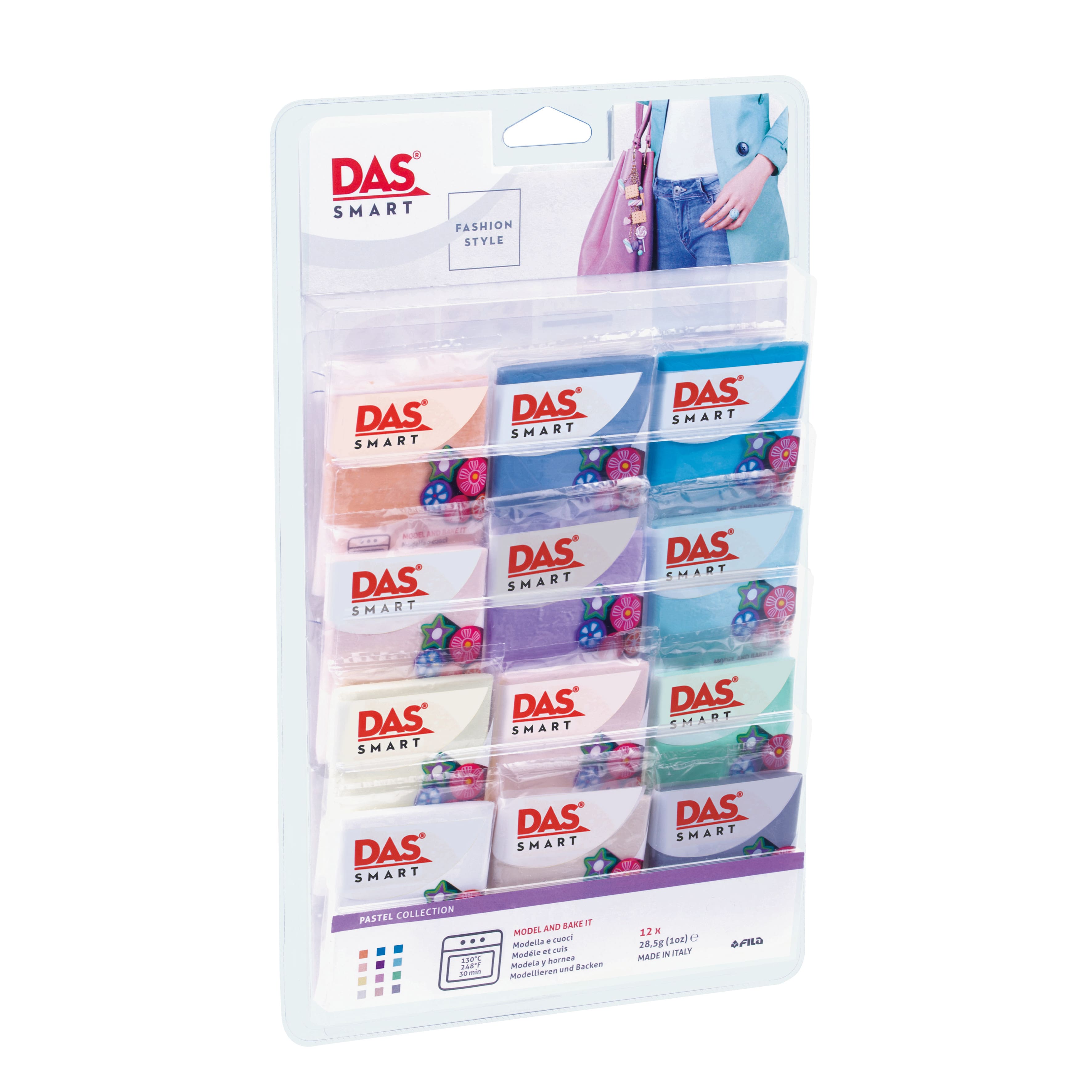 DAS&#xAE; Smart Pastel Polymer Clay Set