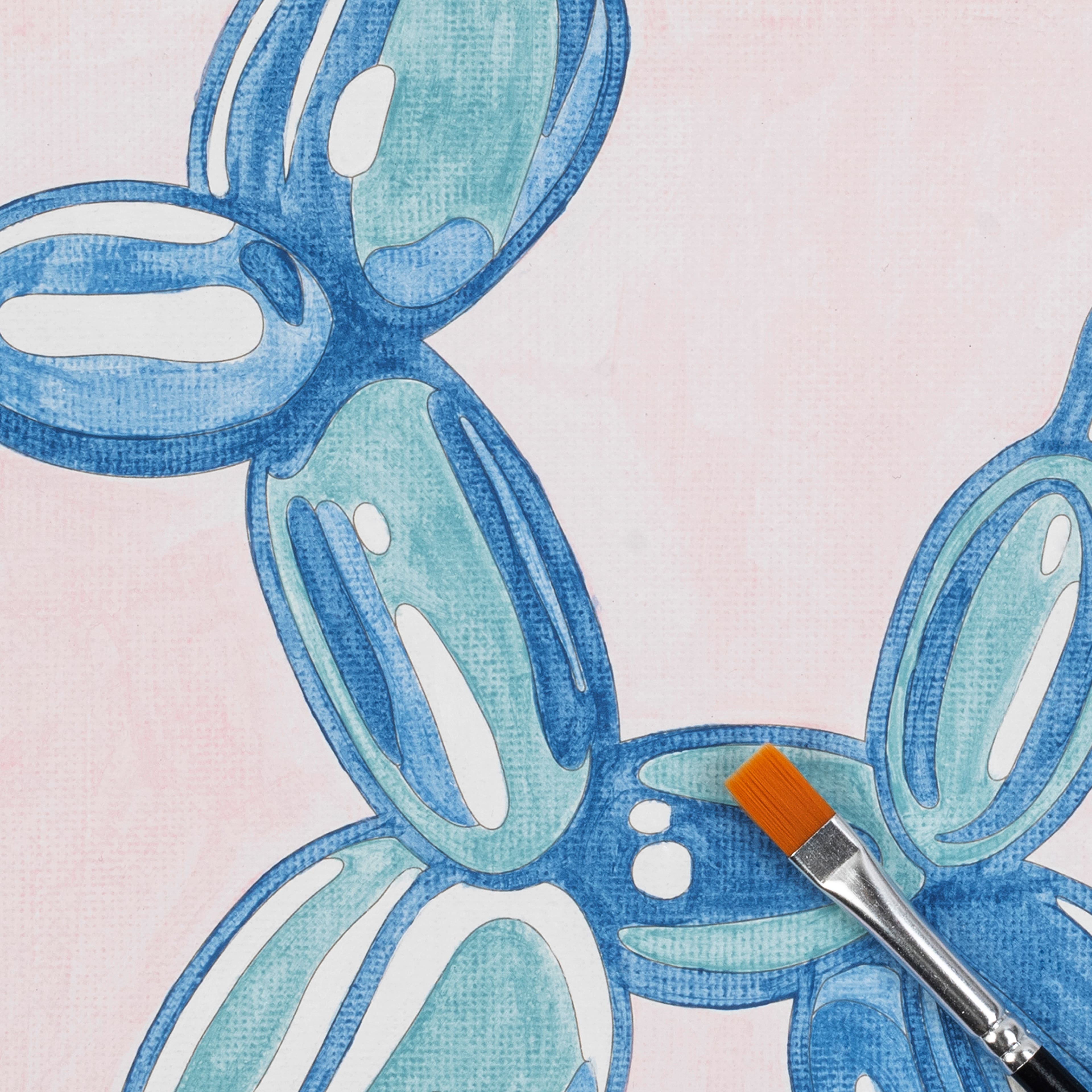 VIVID by Brea Reese&#xAE; Balloon Dog Acrylic Paint-by-Number Kit
