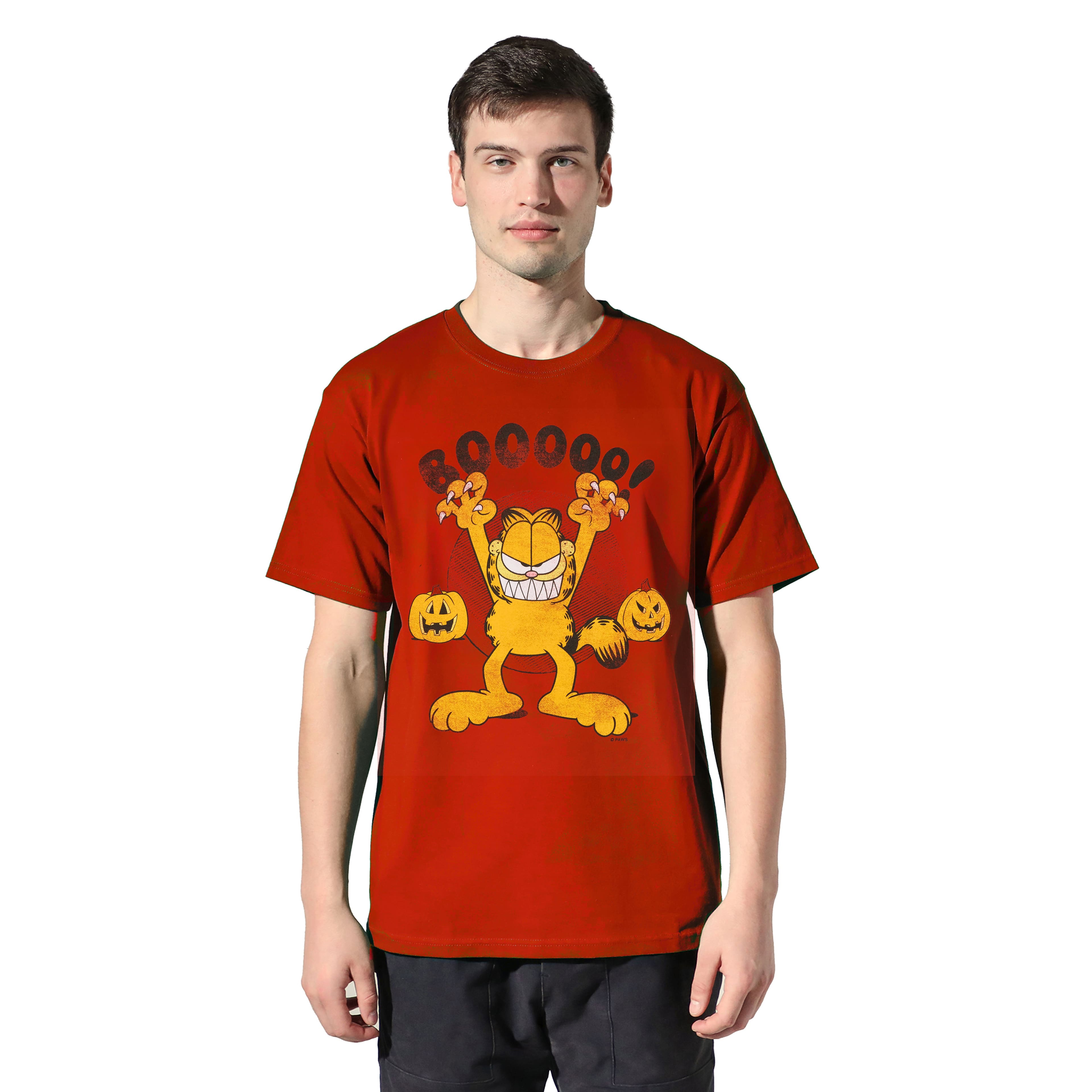 Garfield&#x2122; Orange Booooo! Adult Crew Neck T-Shirt