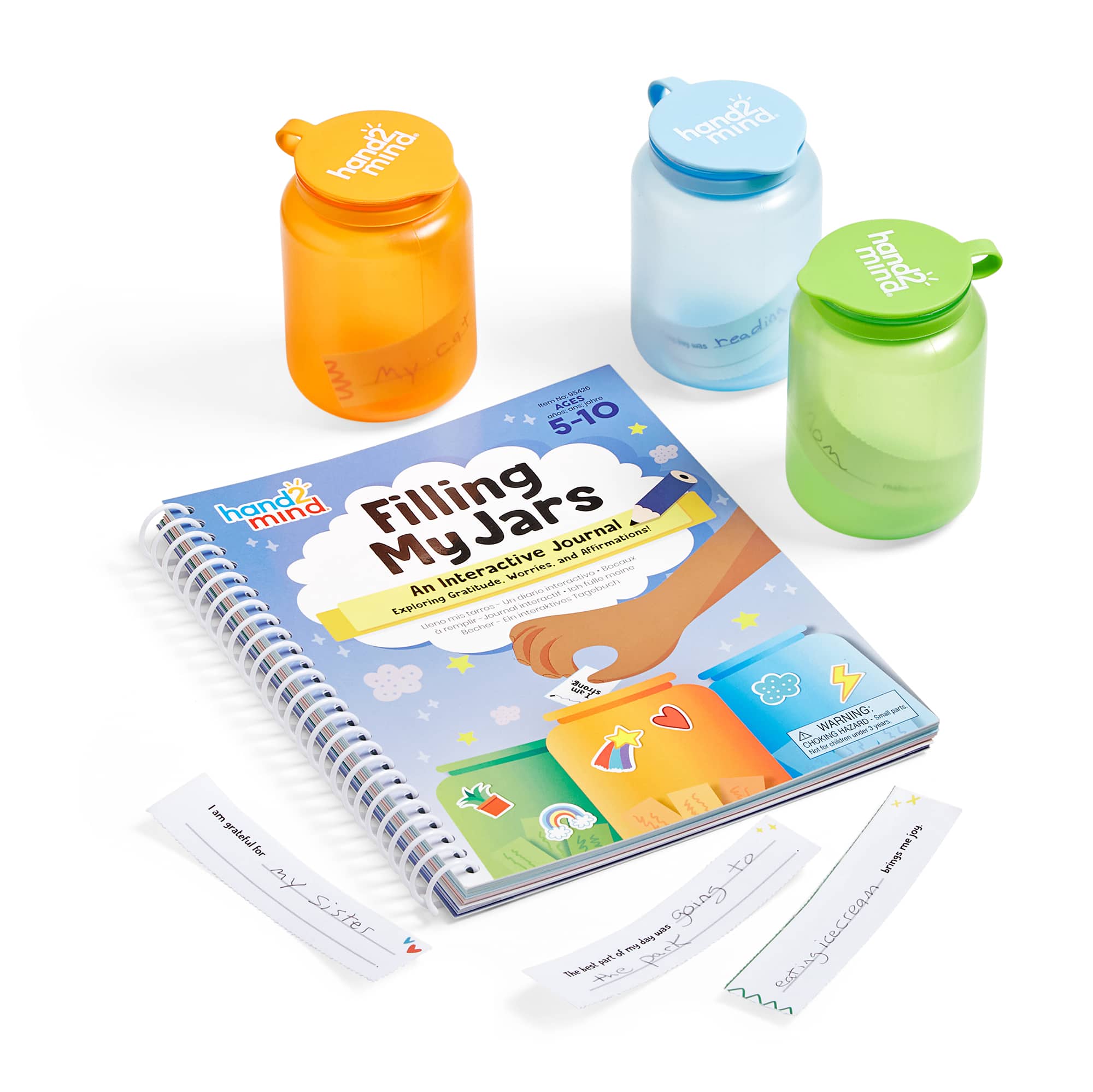 hand2mind Mindful Jars Interactive Journal Activity Book