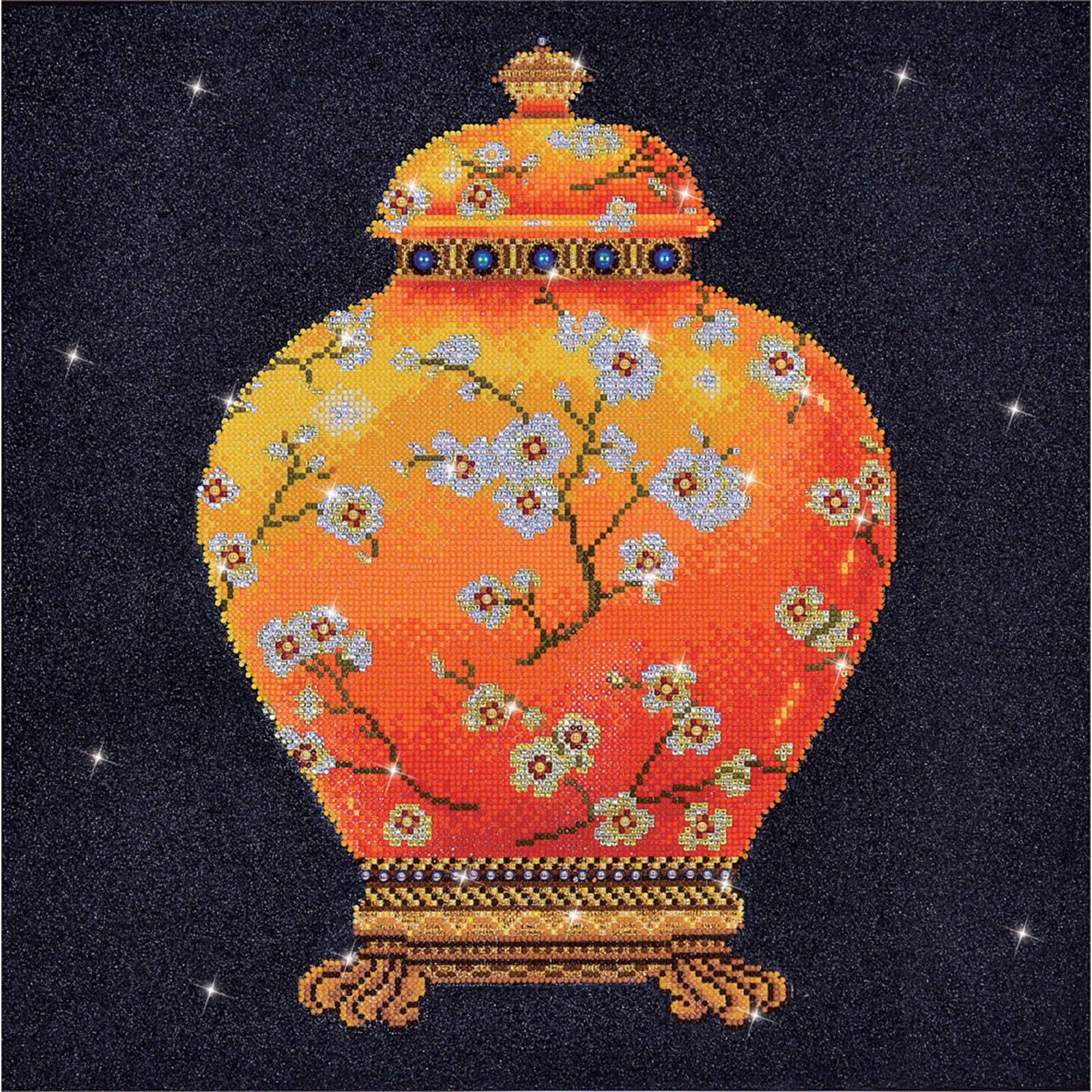 Diamond Dotz® Red Vase Diamond Painting Kit