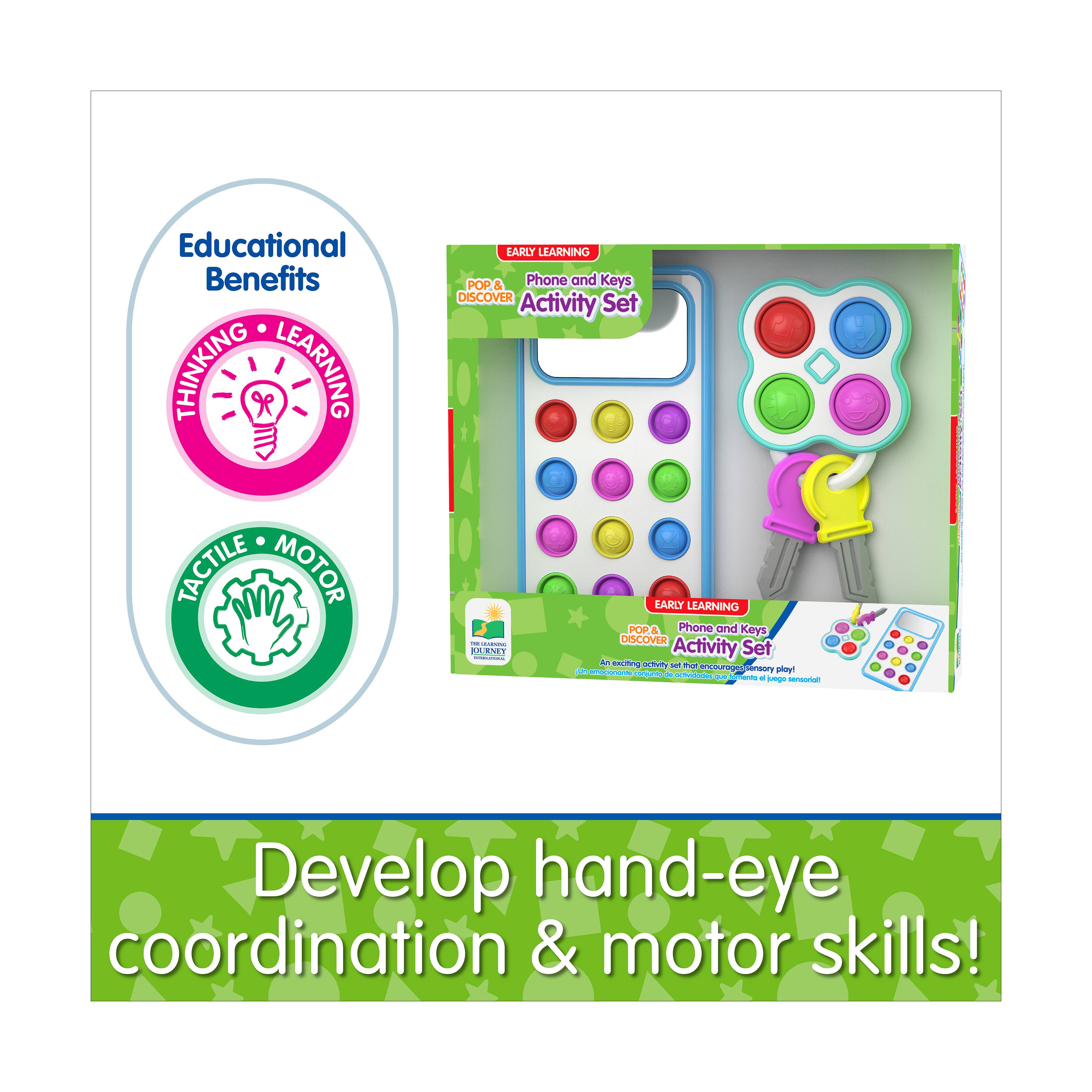 Early Learning - Pop & Discover Phone and Keys Activity Set