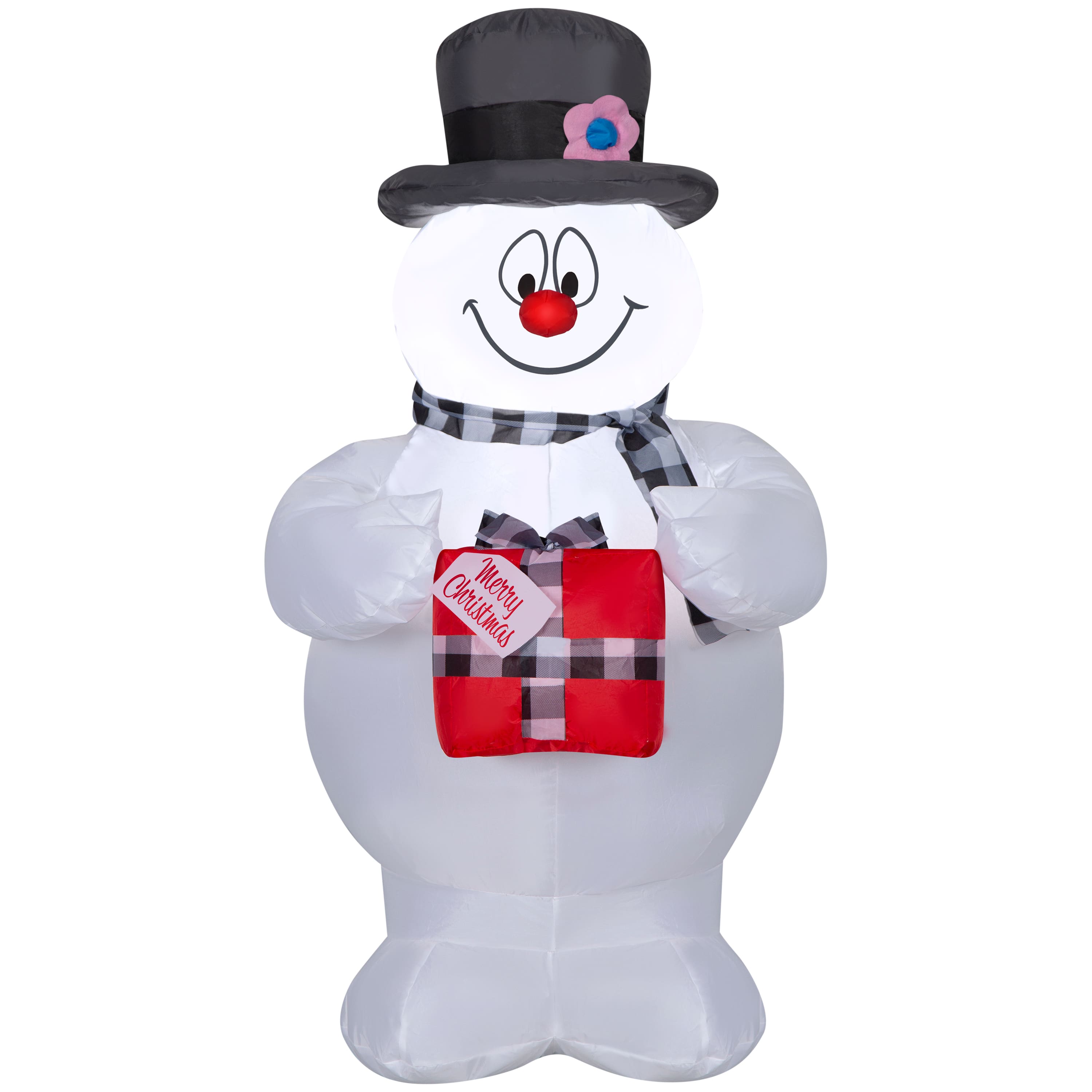 3.5ft. Airblown&#xAE; Inflatable Christmas Frosty the Snowman with Scarf