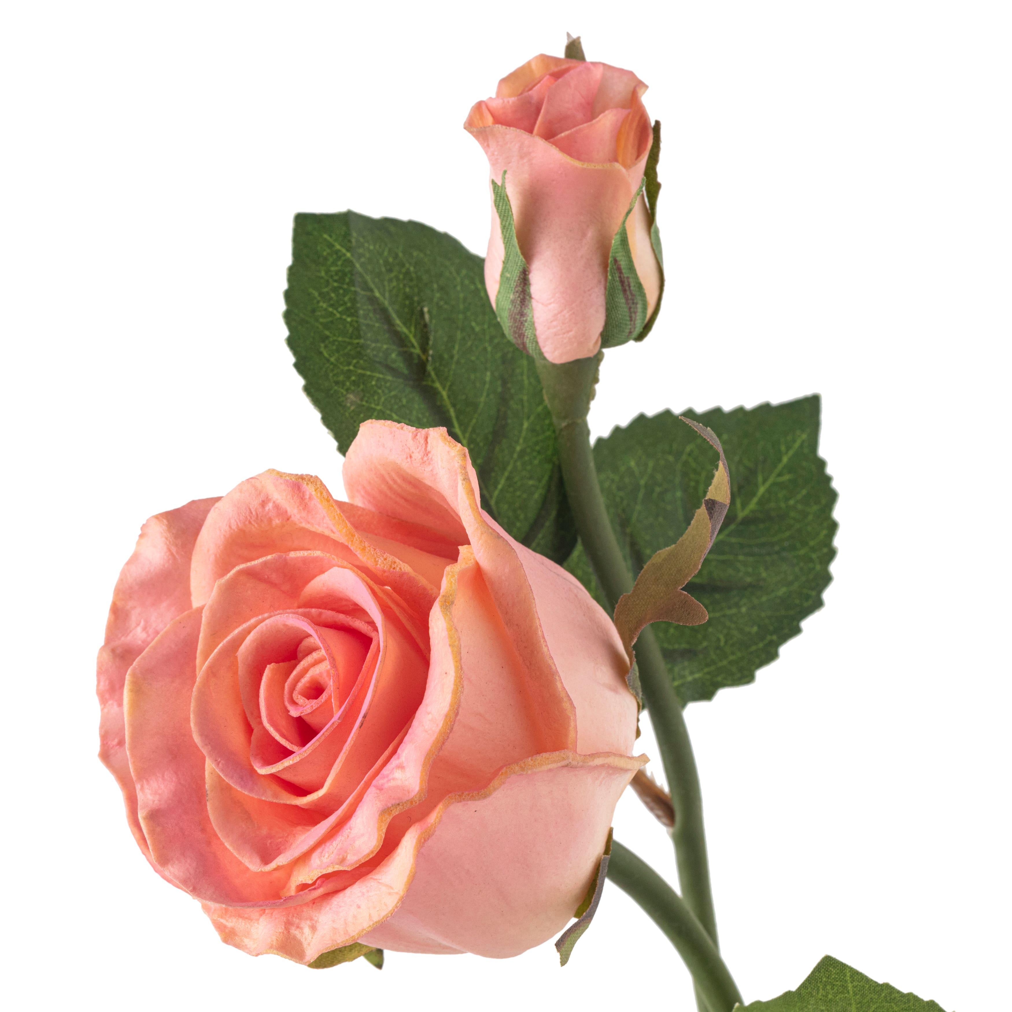 Blush Faux Real Rose Stem by Ashland&#xAE;