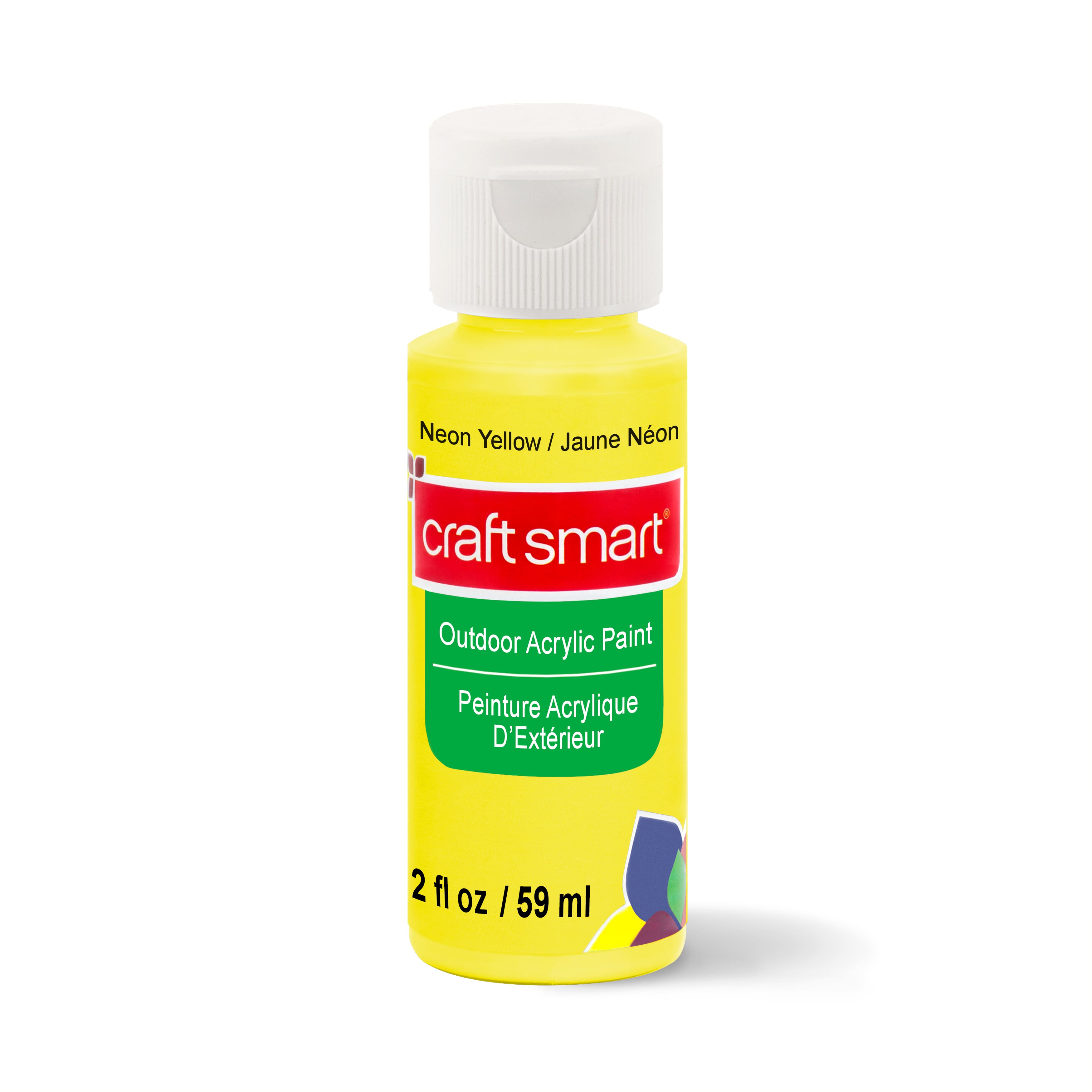 12 Pack: Neon Outdoor Acrylic Paint by Craft Smart&#xAE;, 2oz.