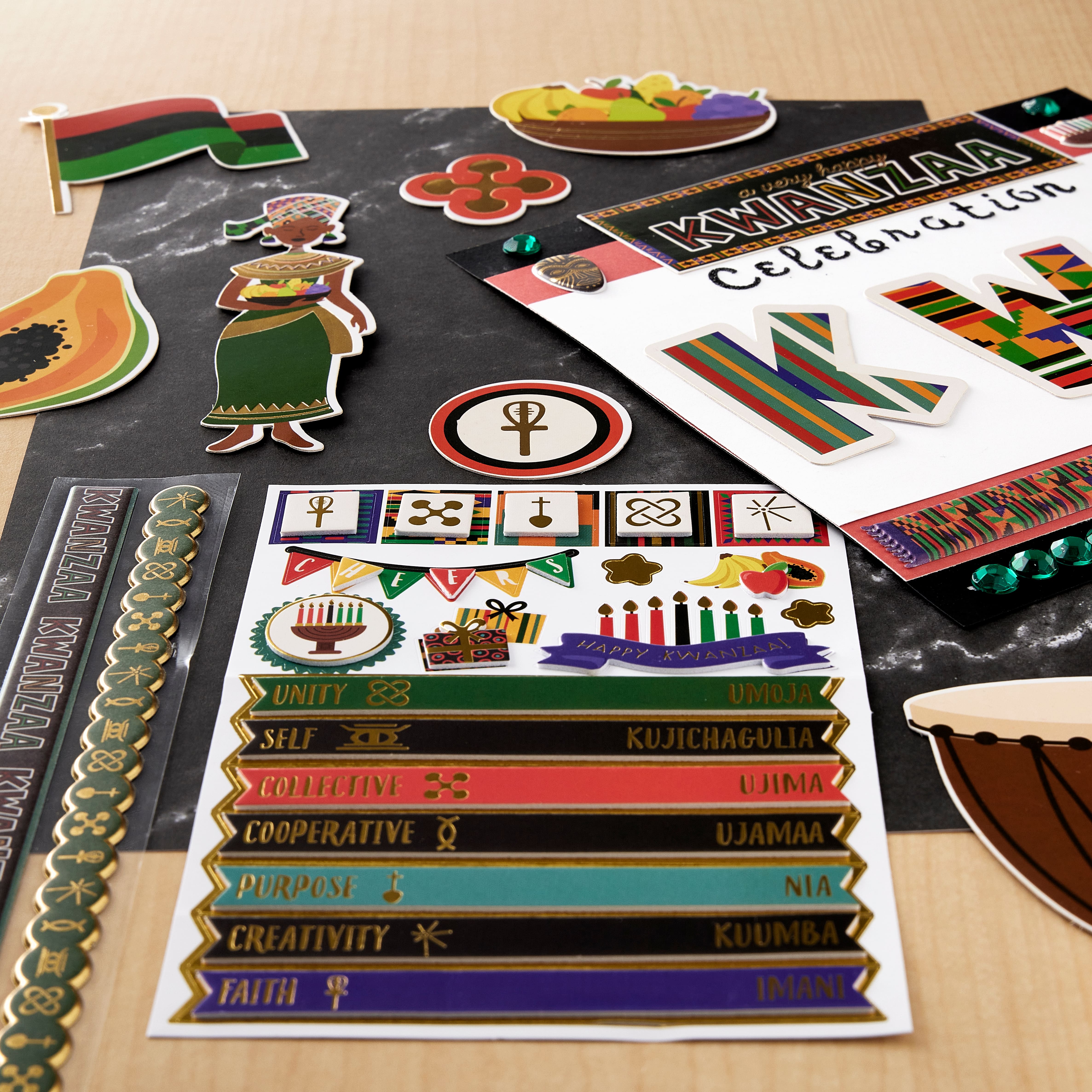 Kwanzaa Holiday Stickers by Recollections&#x2122;