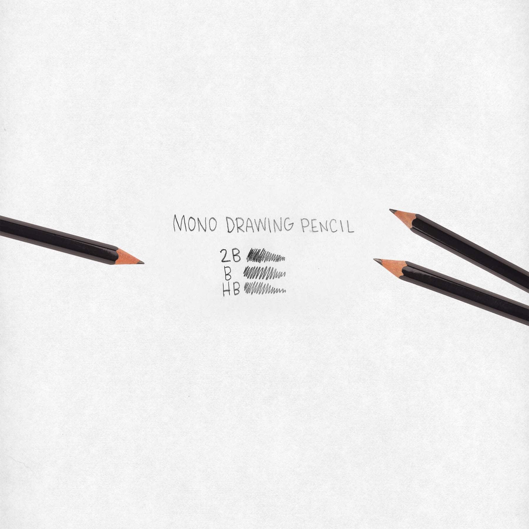 Tombow MONO Drawing 3 Pencil Set