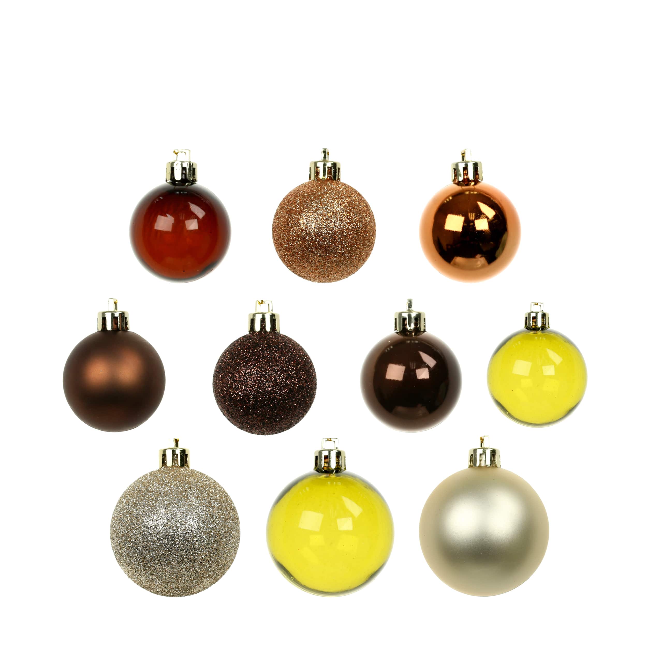 80 Pack Gingerbread Forest Shatterproof Ball Ornaments by Ashland&#xAE;