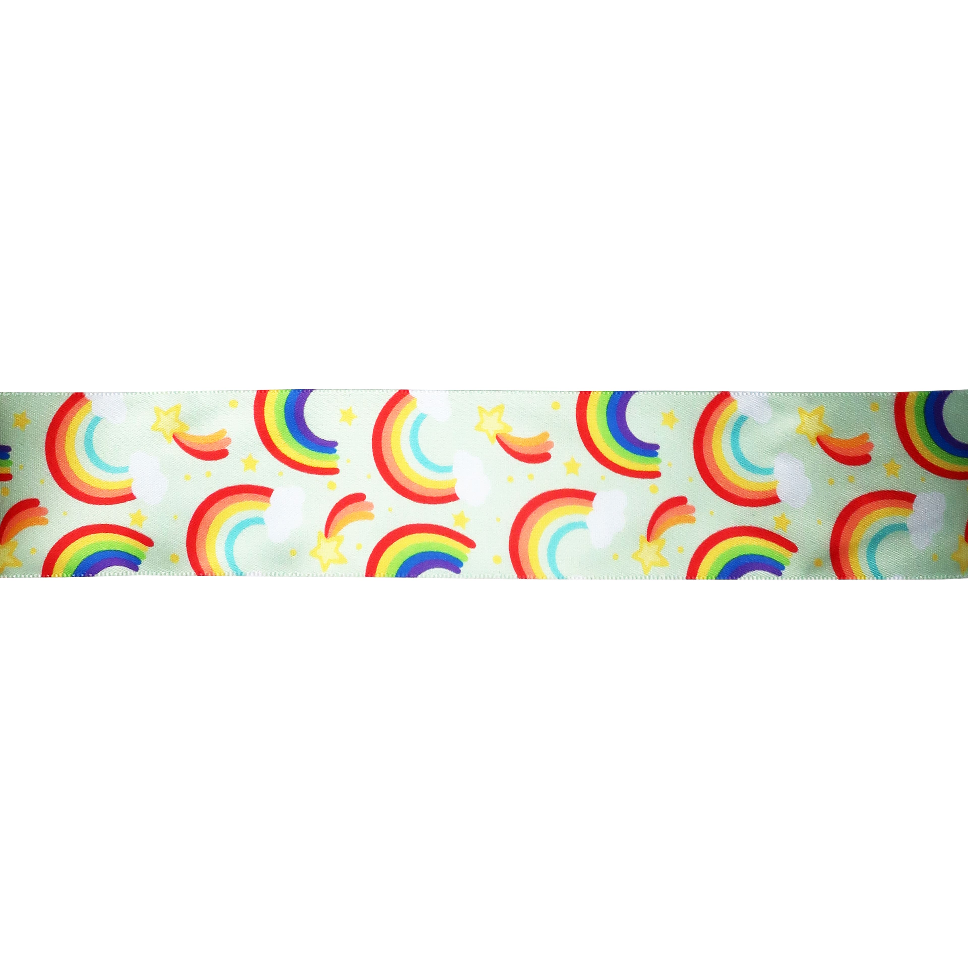 1.5&#x22; x 10yd. Rainbow Satin Ribbon by B2C&#x2122;