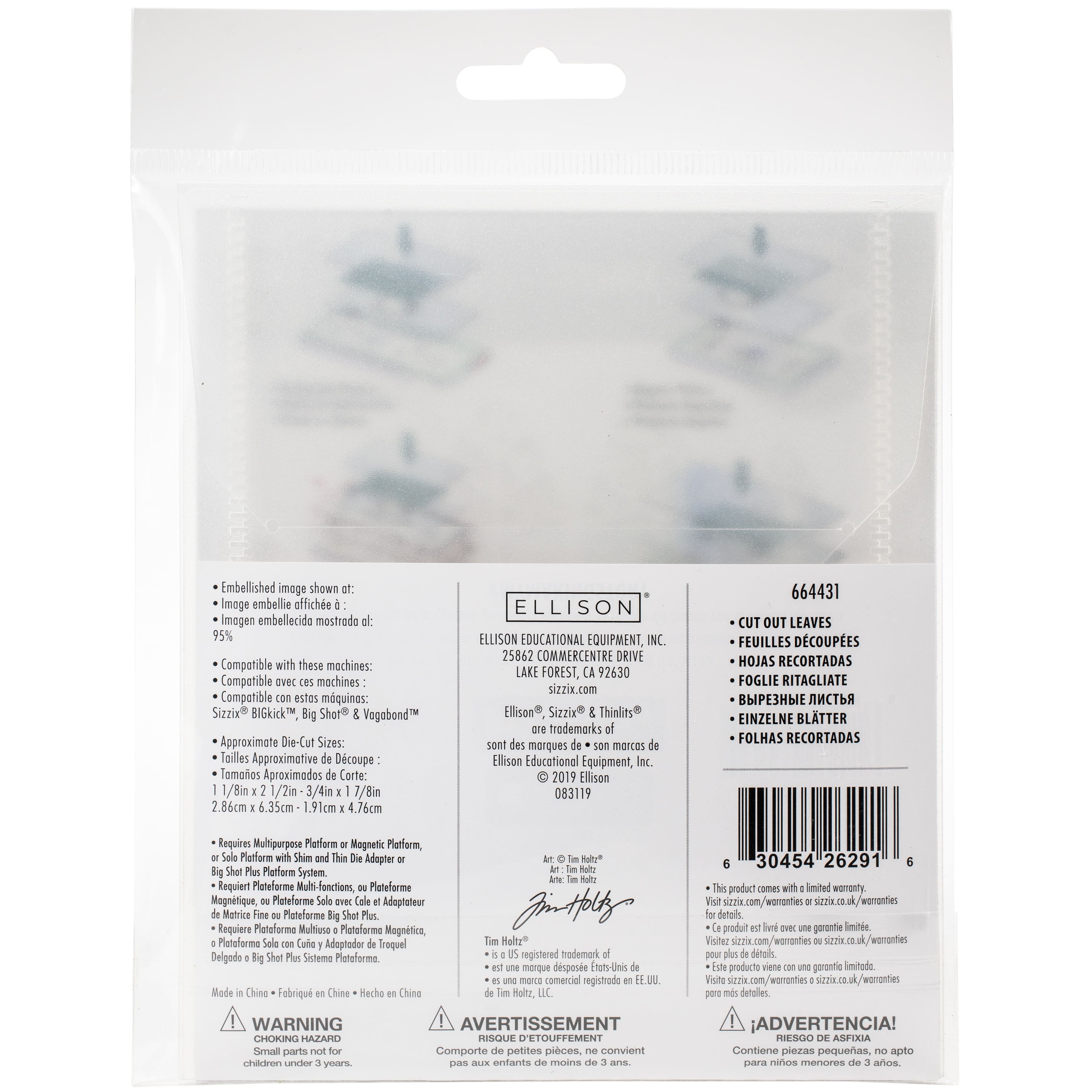 Sizzix® Thinlits™ Cut Out Leaves Die Set by Tim Holtz®