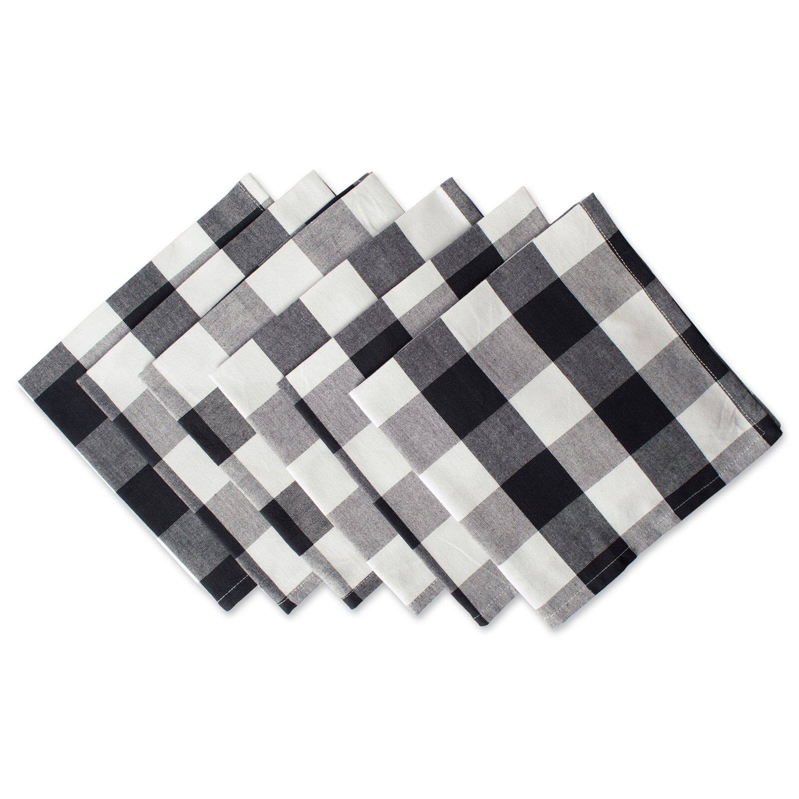 DII&#xAE; Buffalo Check Oversized Napkin, 6ct.