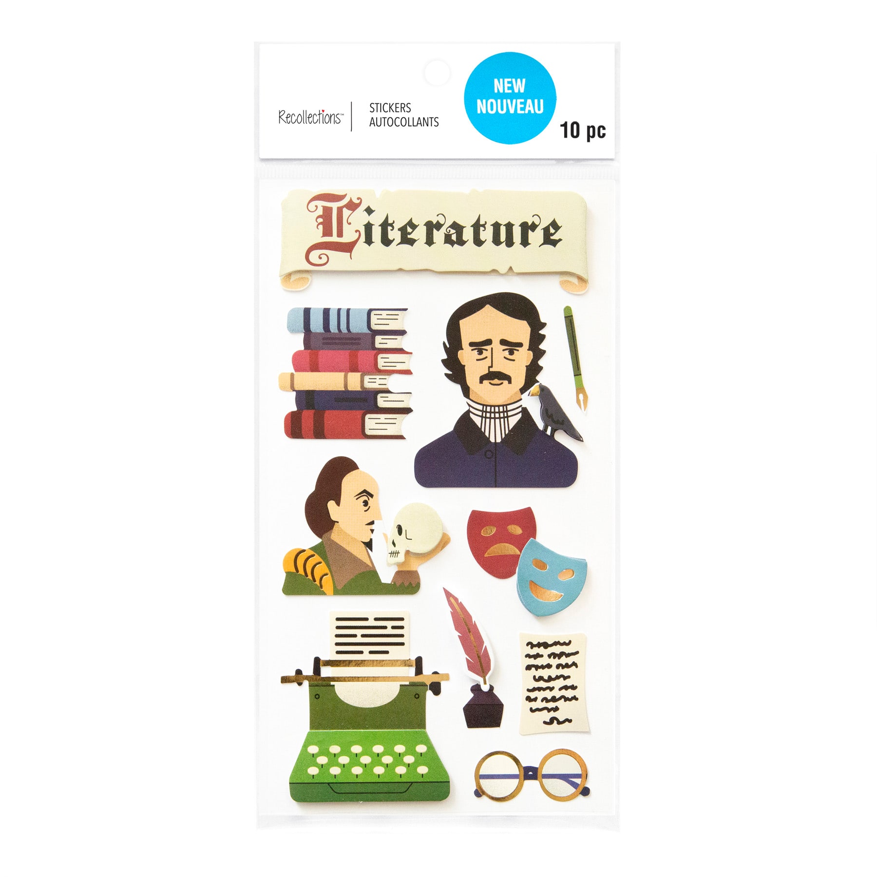Stickers Littérature, notre catalogue - TenStickers