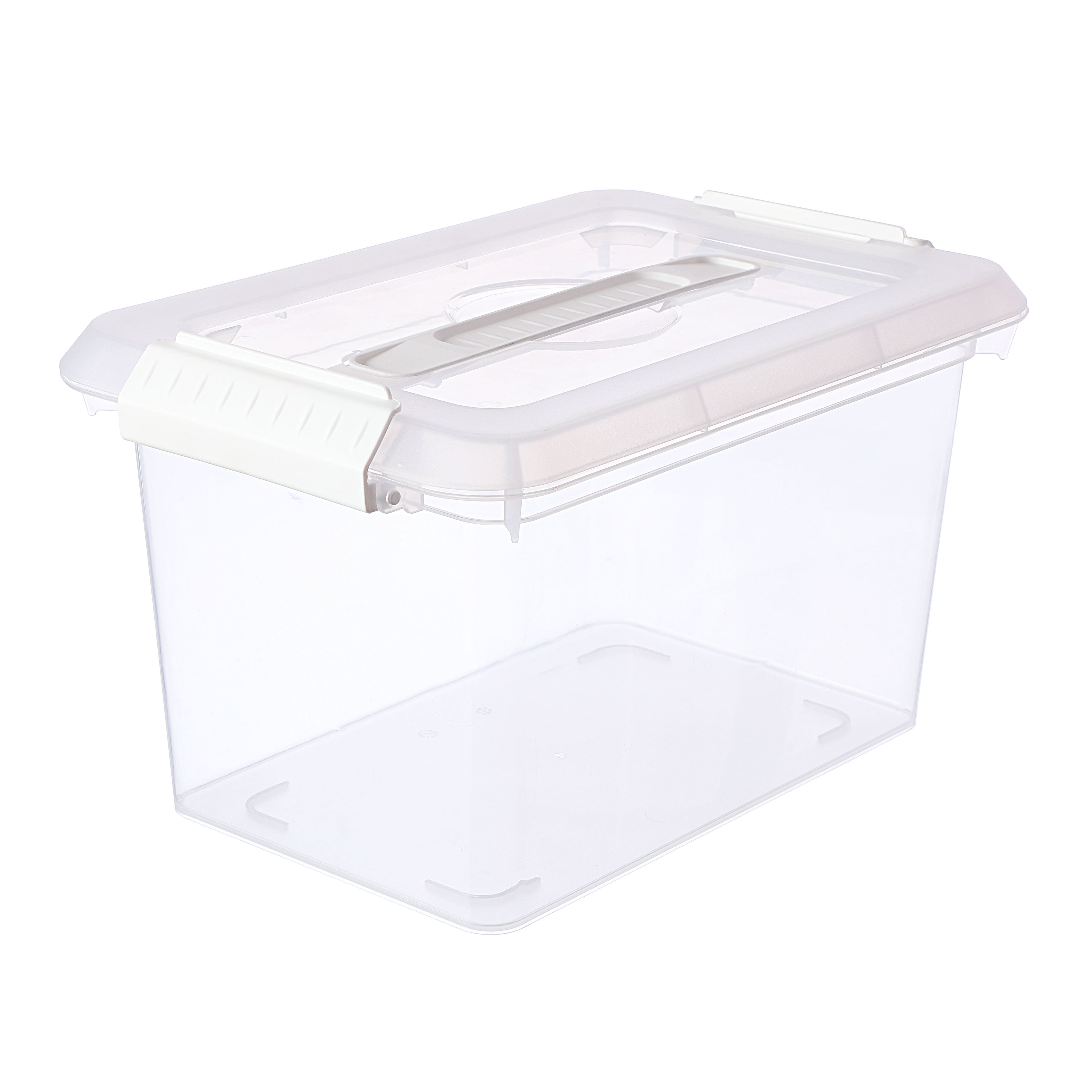 Simply Tidy Storage Bin with Lid - White - 6.2 qt