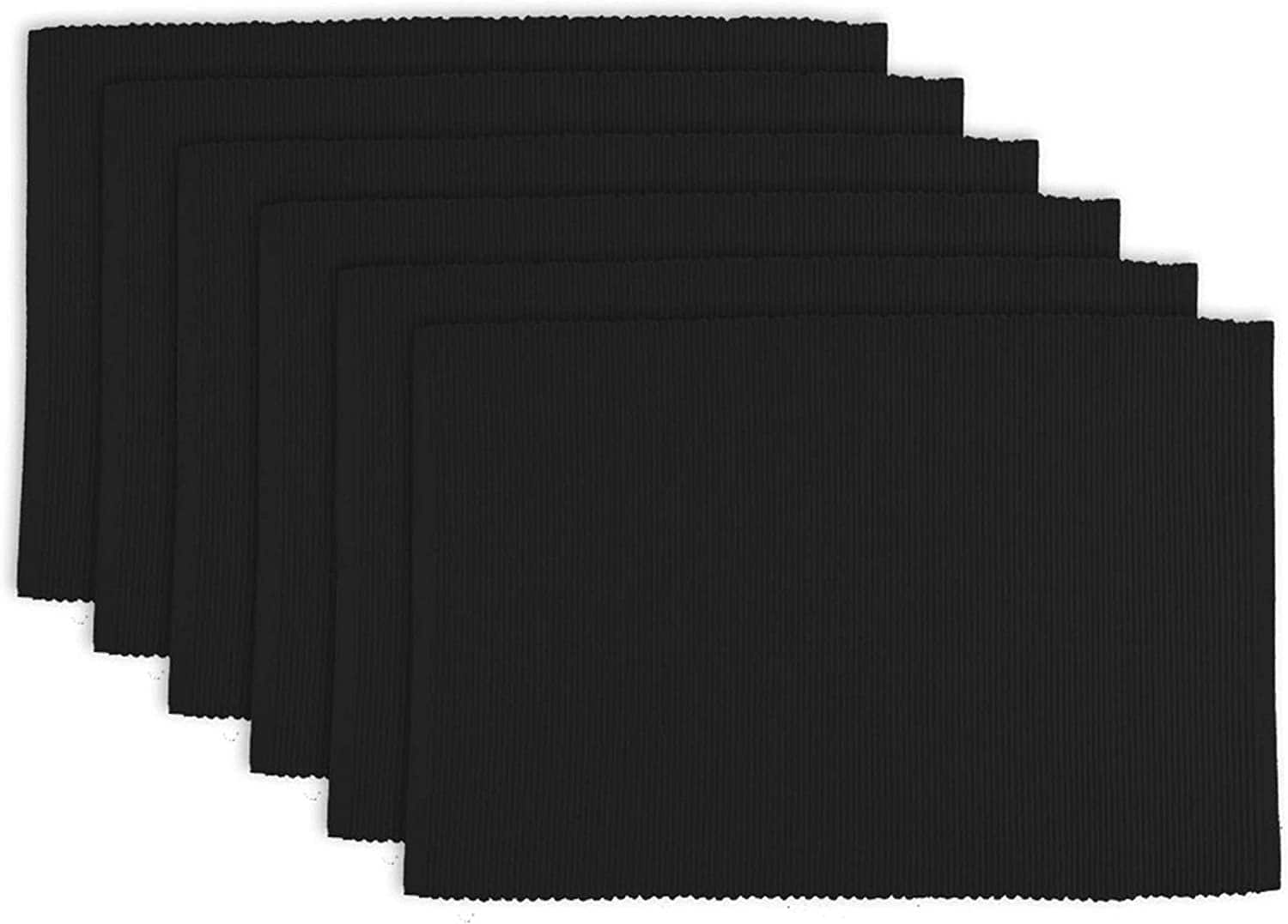 DII® Ribbed Cotton Placemats, 6ct. Michaels