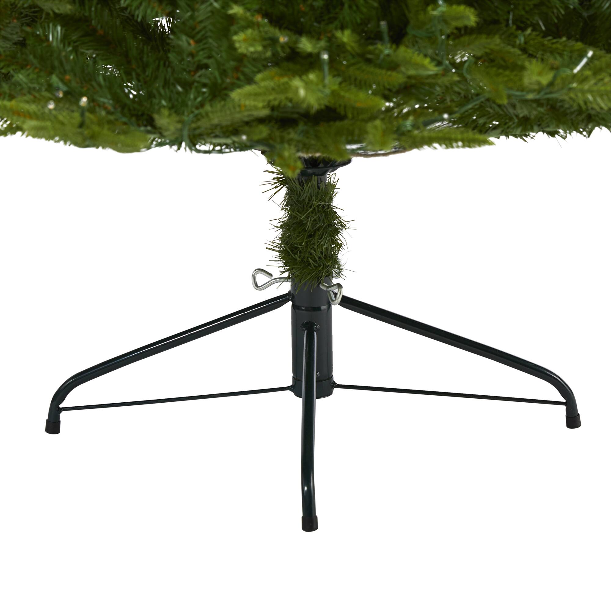 6.5ft. Pre-Lit Colorado Mountain Fir Artificial Christmas Tree, Clear LED Lights