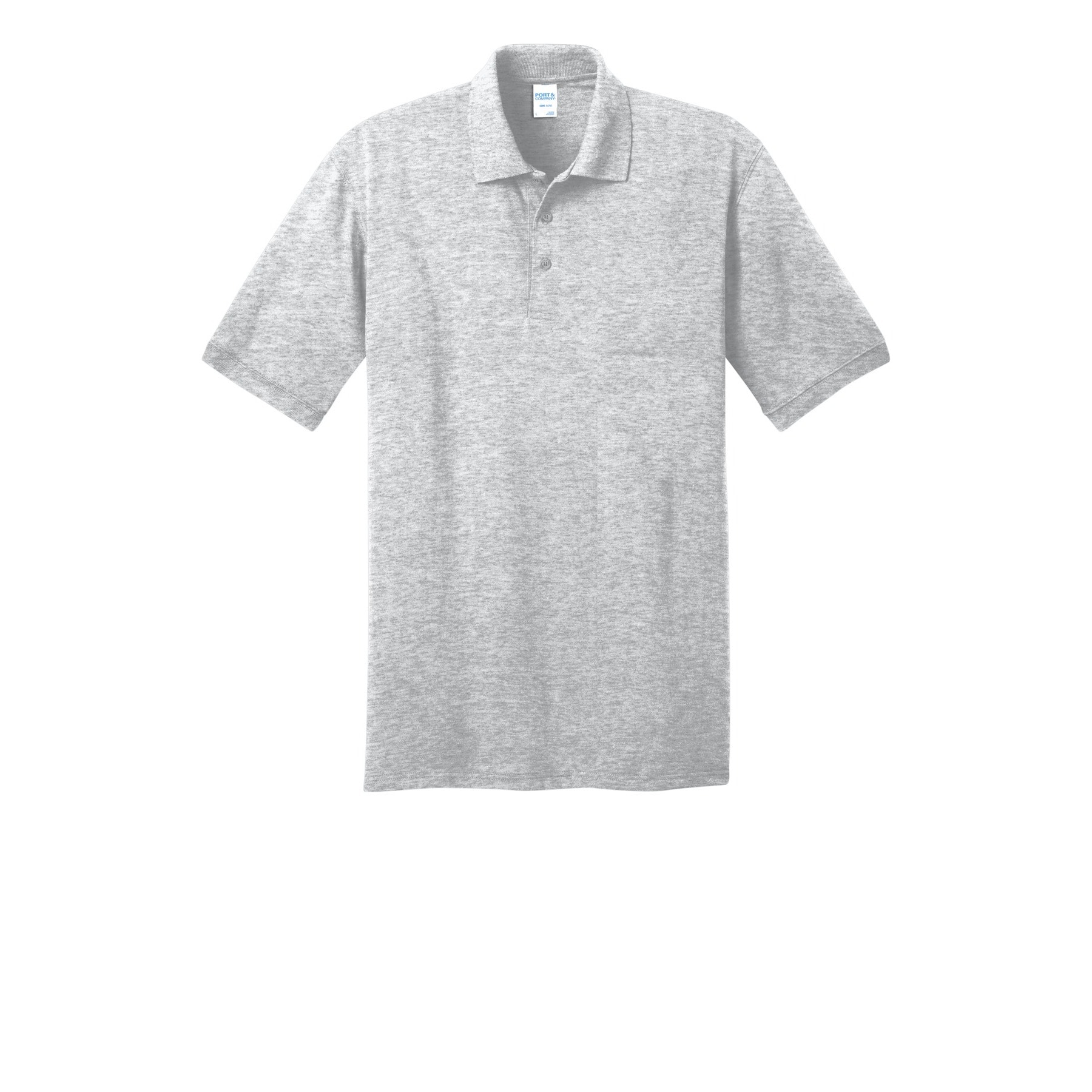 Port & Company® Neutrals Core Blend Jersey Knit Polo