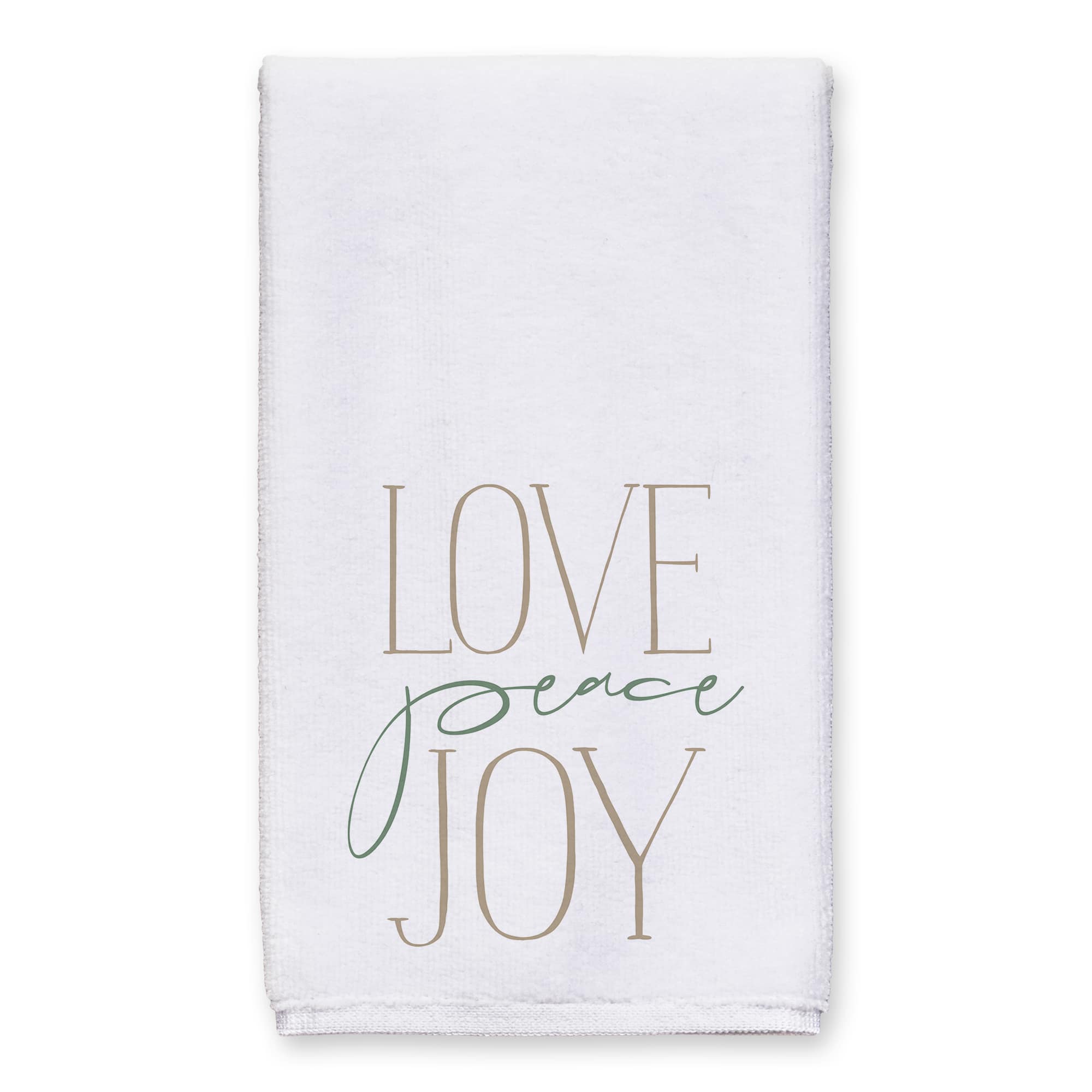 Love Peace &#x26; Joy Tea Towel Set