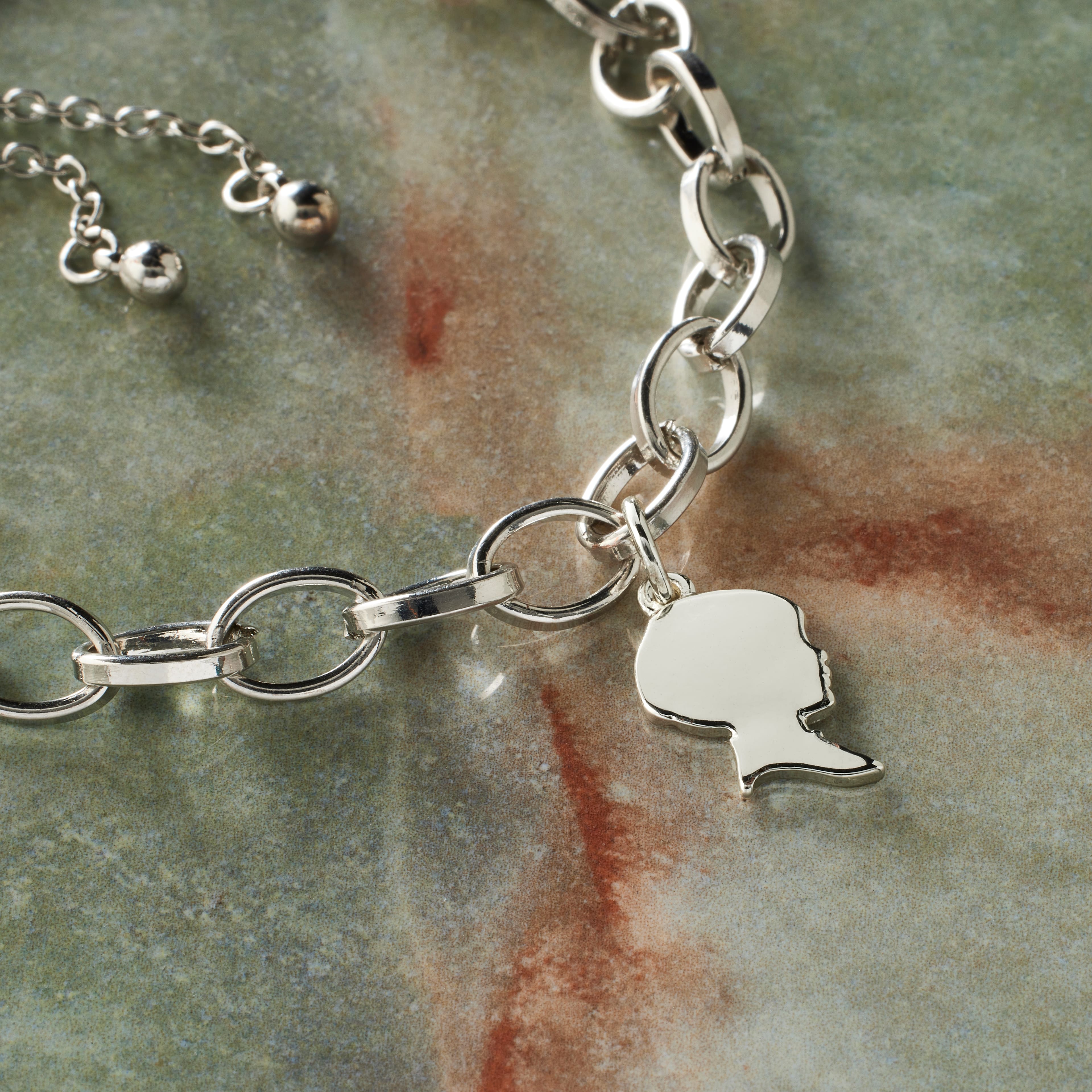 Silver Plated Boy Charm by Bead Landing&#x2122;