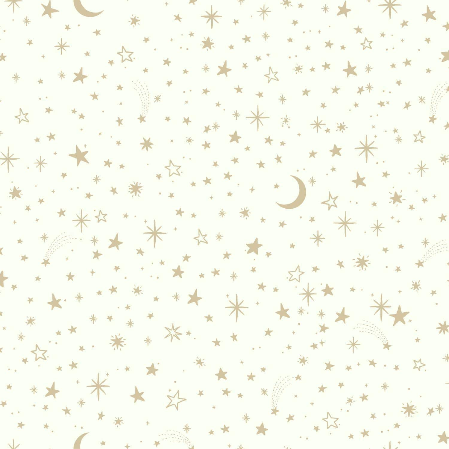 RoomMates Gold Twinkle Little Star Peel &#x26; Stick Wallpaper