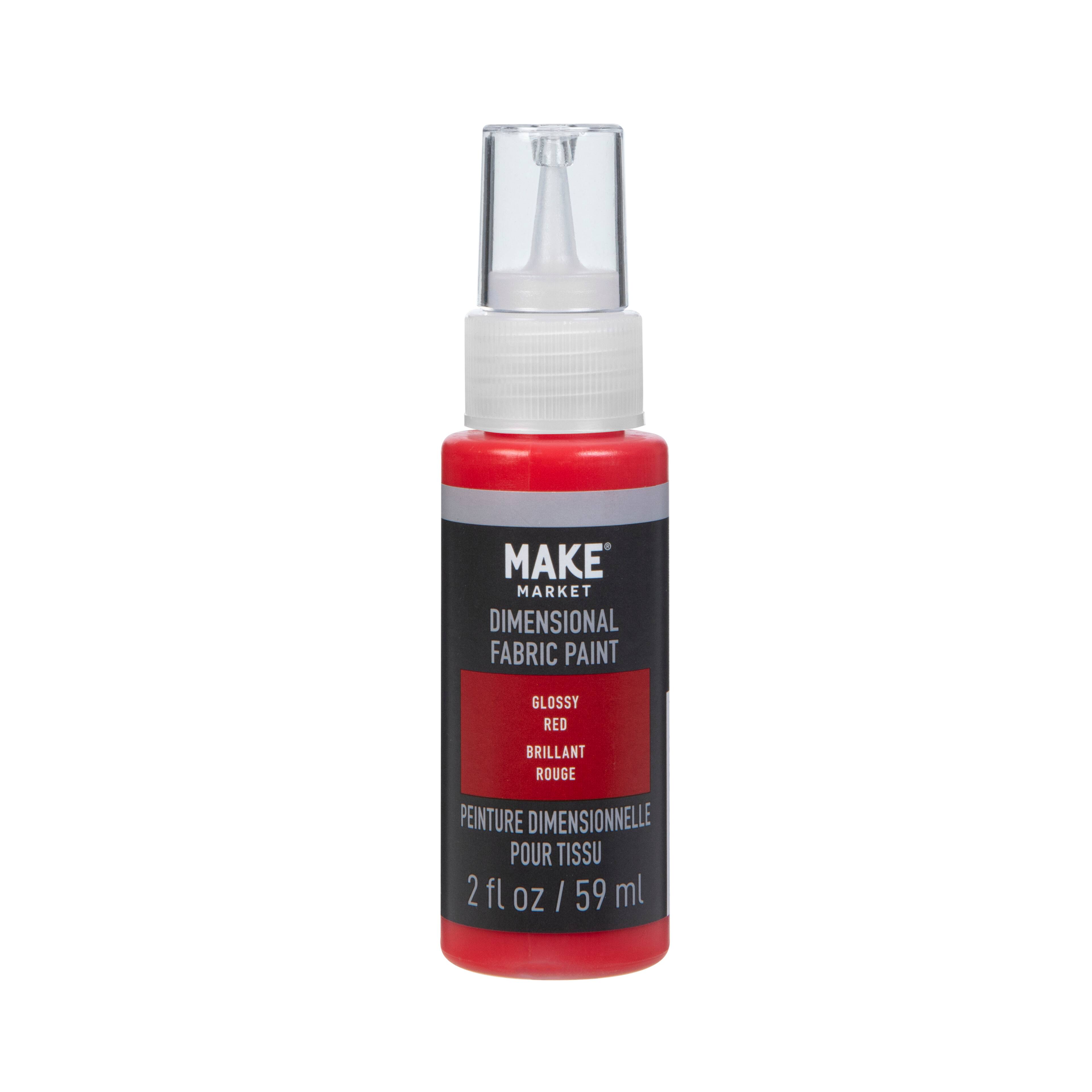 Glossy Dimensional Fabric Paint by Make Market®
