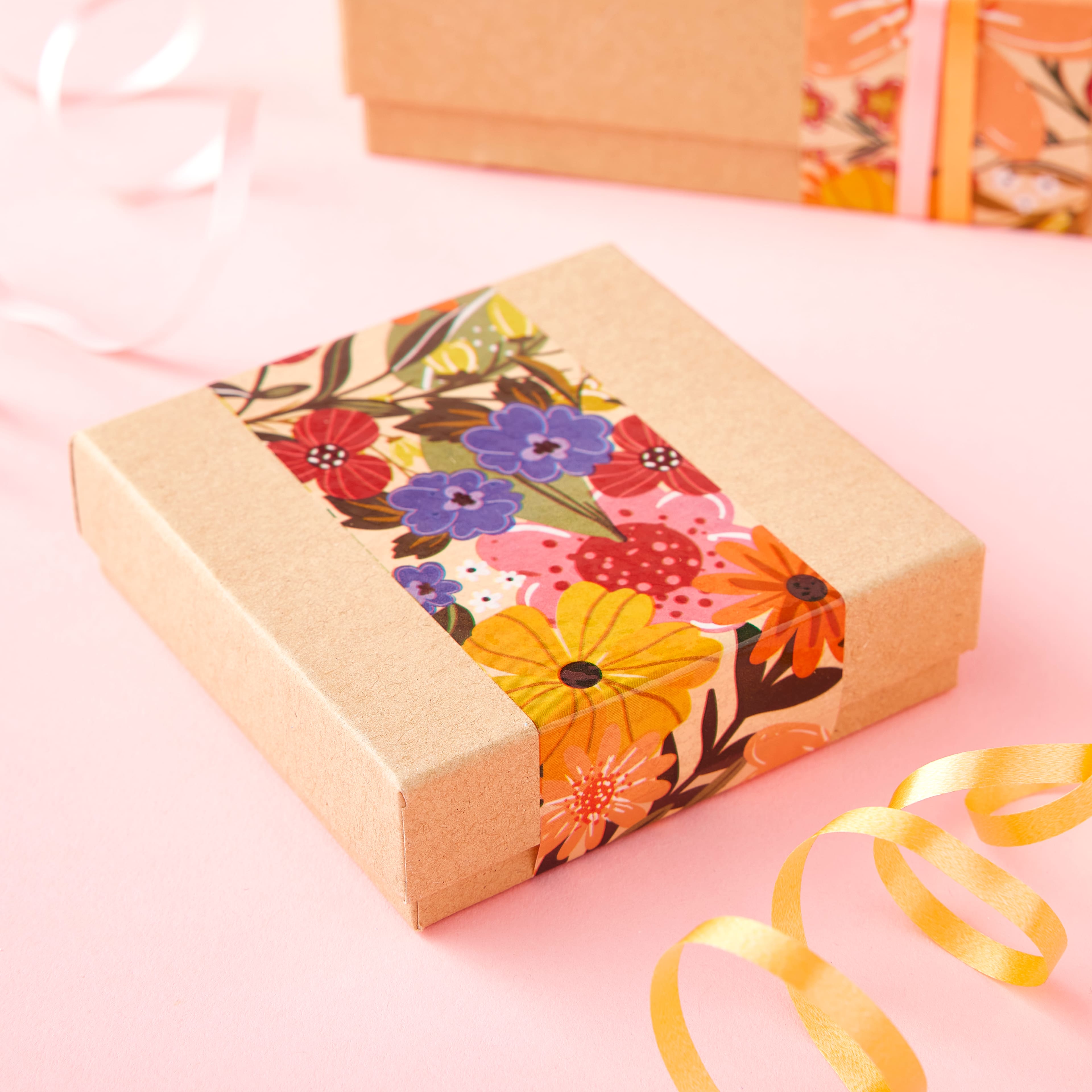 36 Pack: Kraft Gift Box by Celebrate It&#x2122;